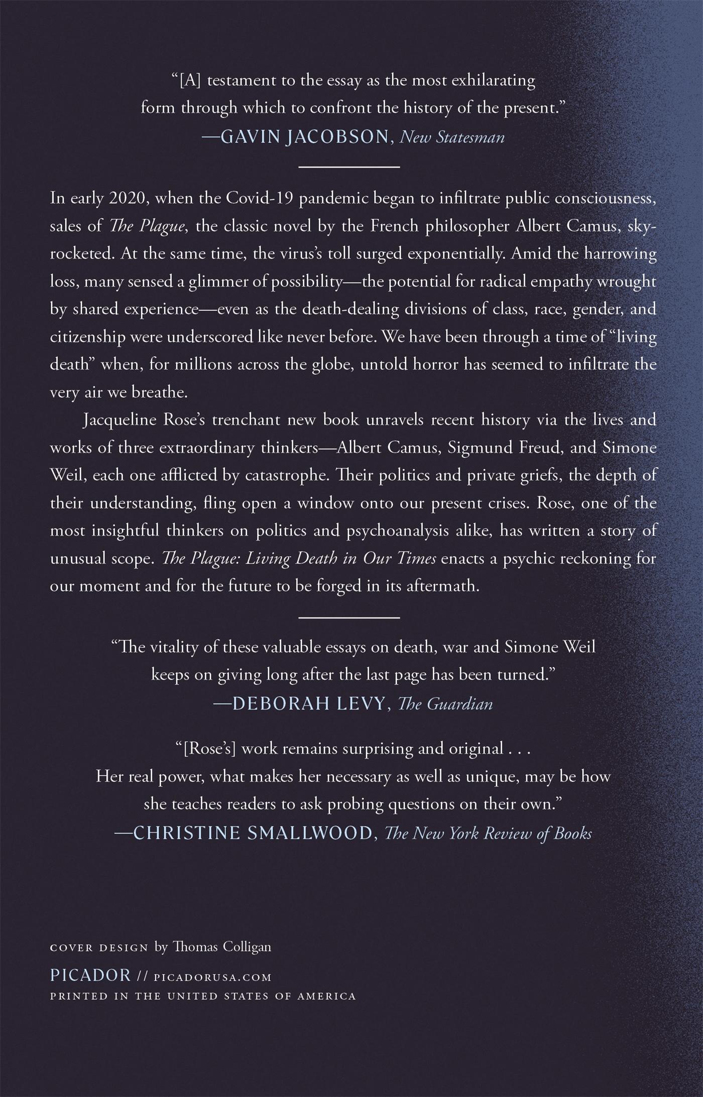 Rückseitencover Plague