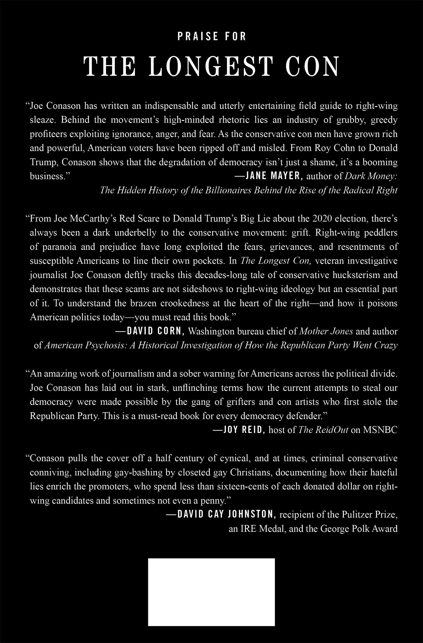 Rückseitencover The Longest Con