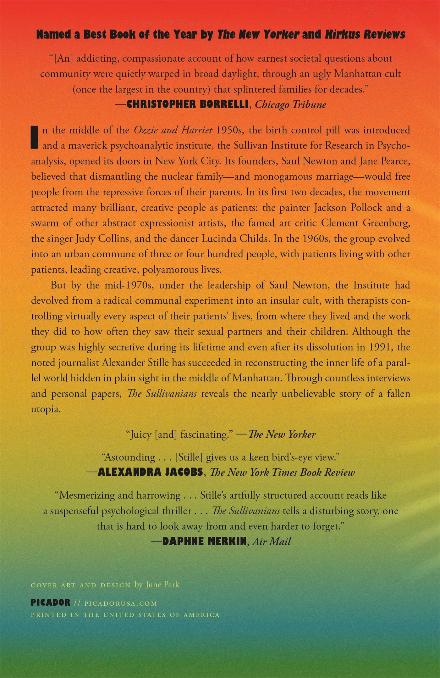 Rückseitencover Sullivanians