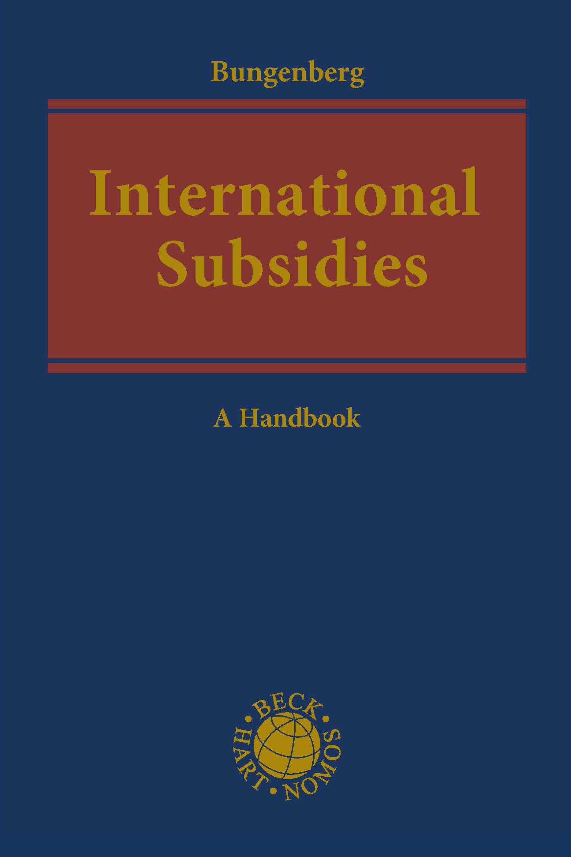 Vorderes Coverbild International Subsidies