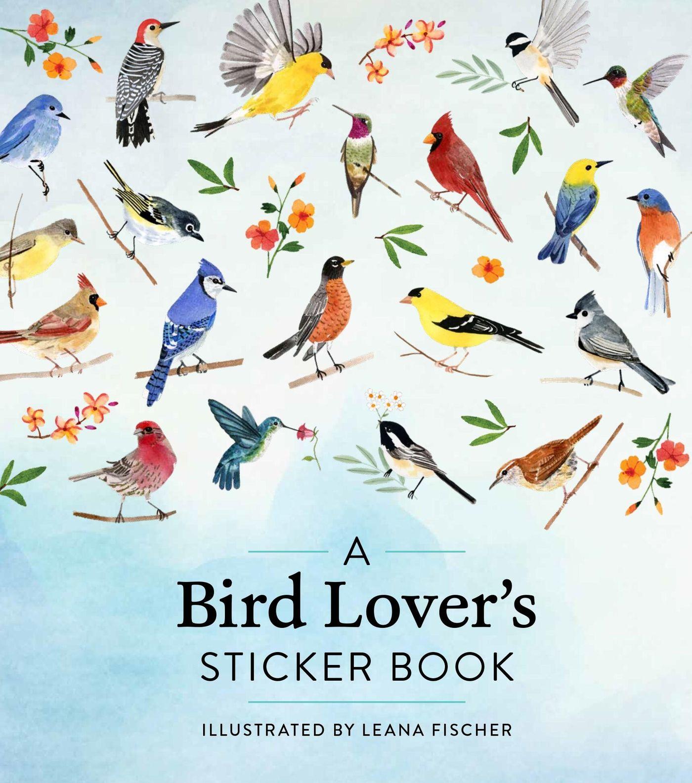 Vorderes Coverbild A Bird Lover's Sticker Book