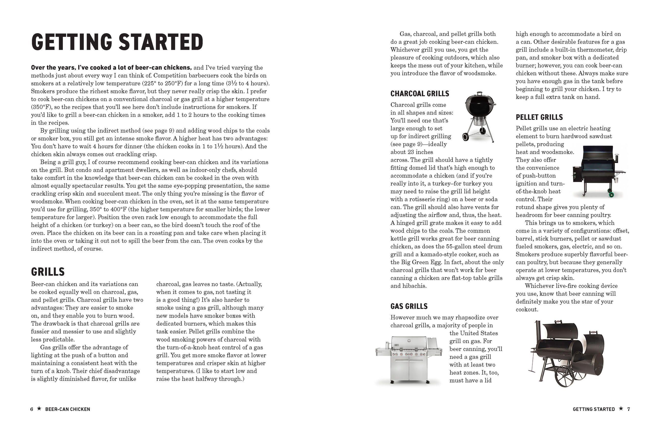 Beispielinhalt (Bild) Beer-Can Chicken