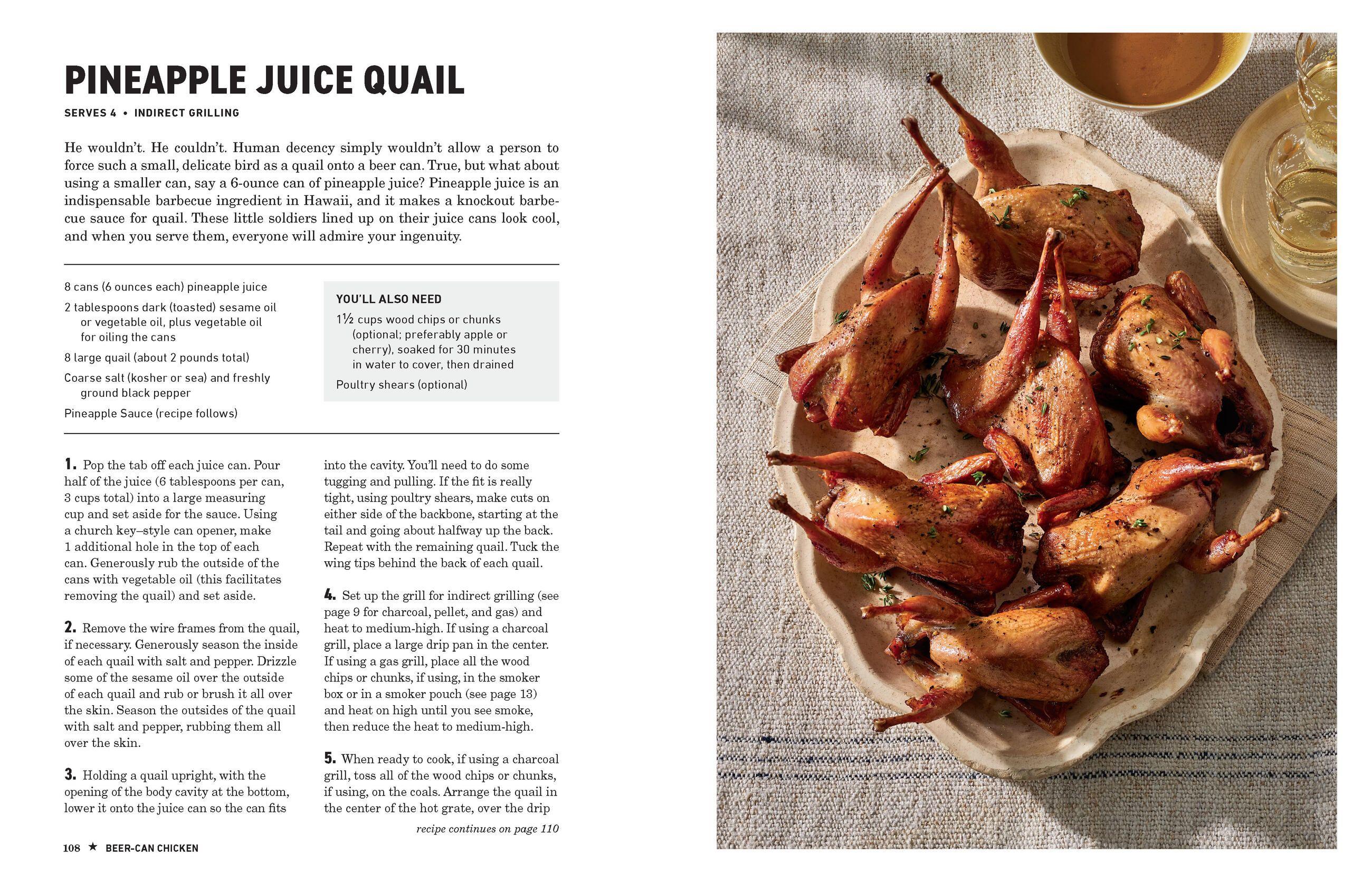 Beispielinhalt (Bild) Beer-Can Chicken