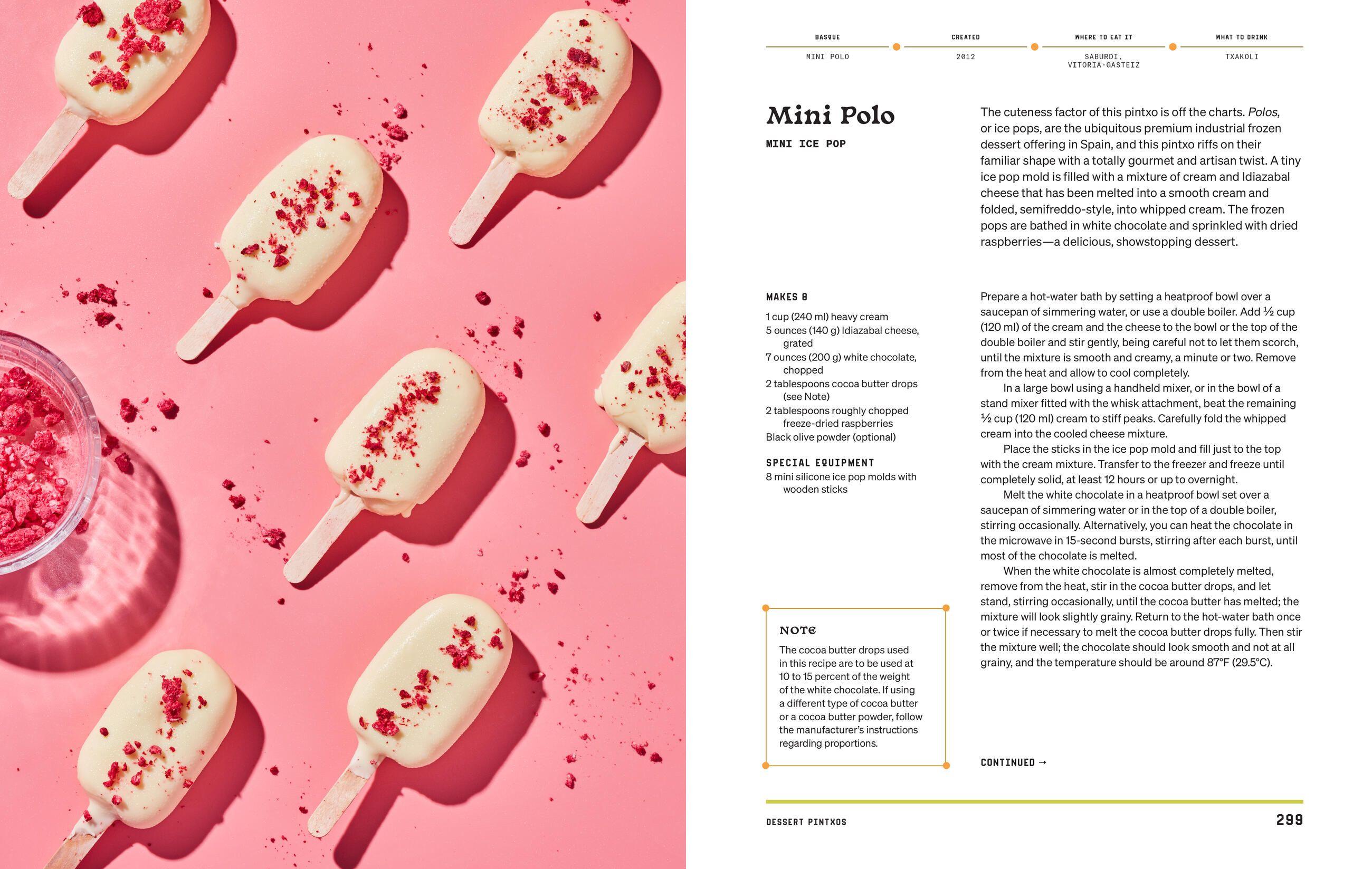 Beispielinhalt (Bild) The Book of Pintxos