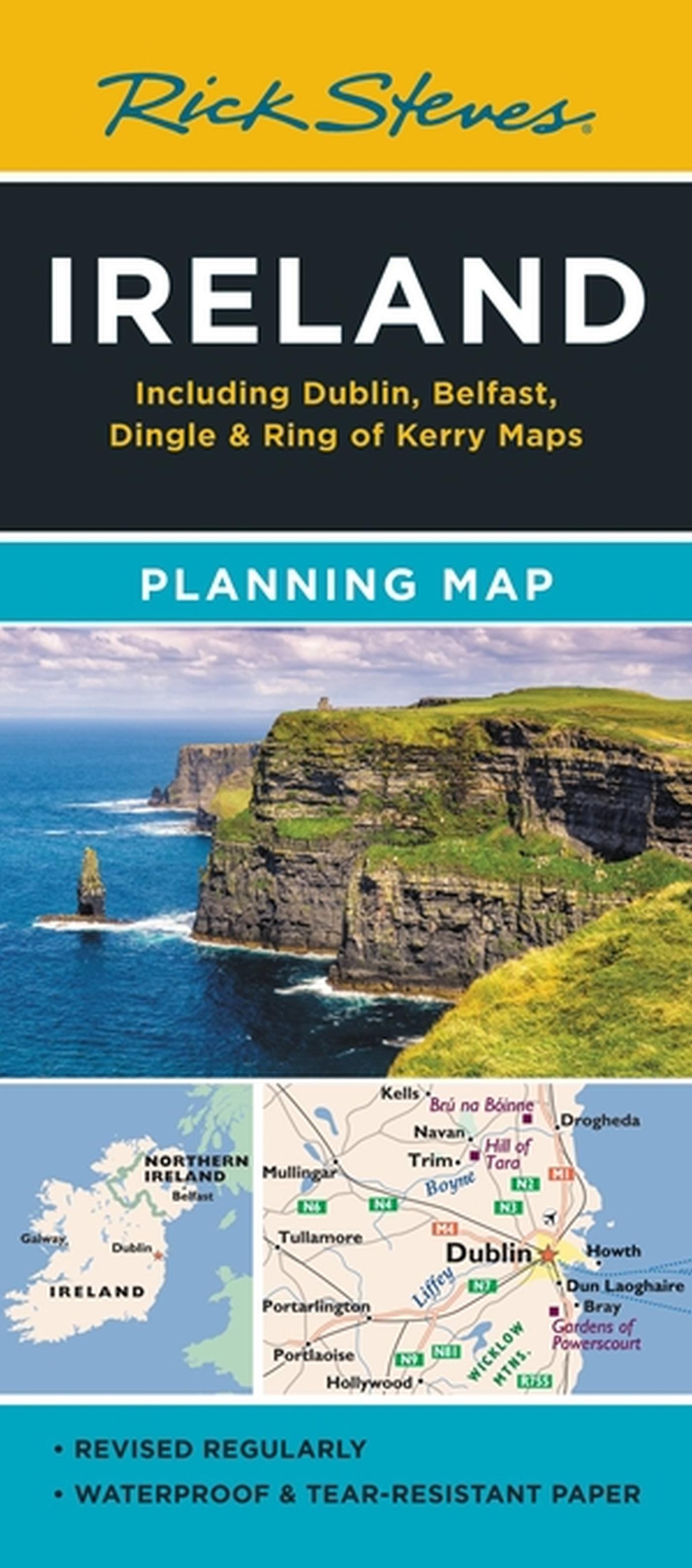 Vorderes Coverbild Rick Steves Ireland Planning Map