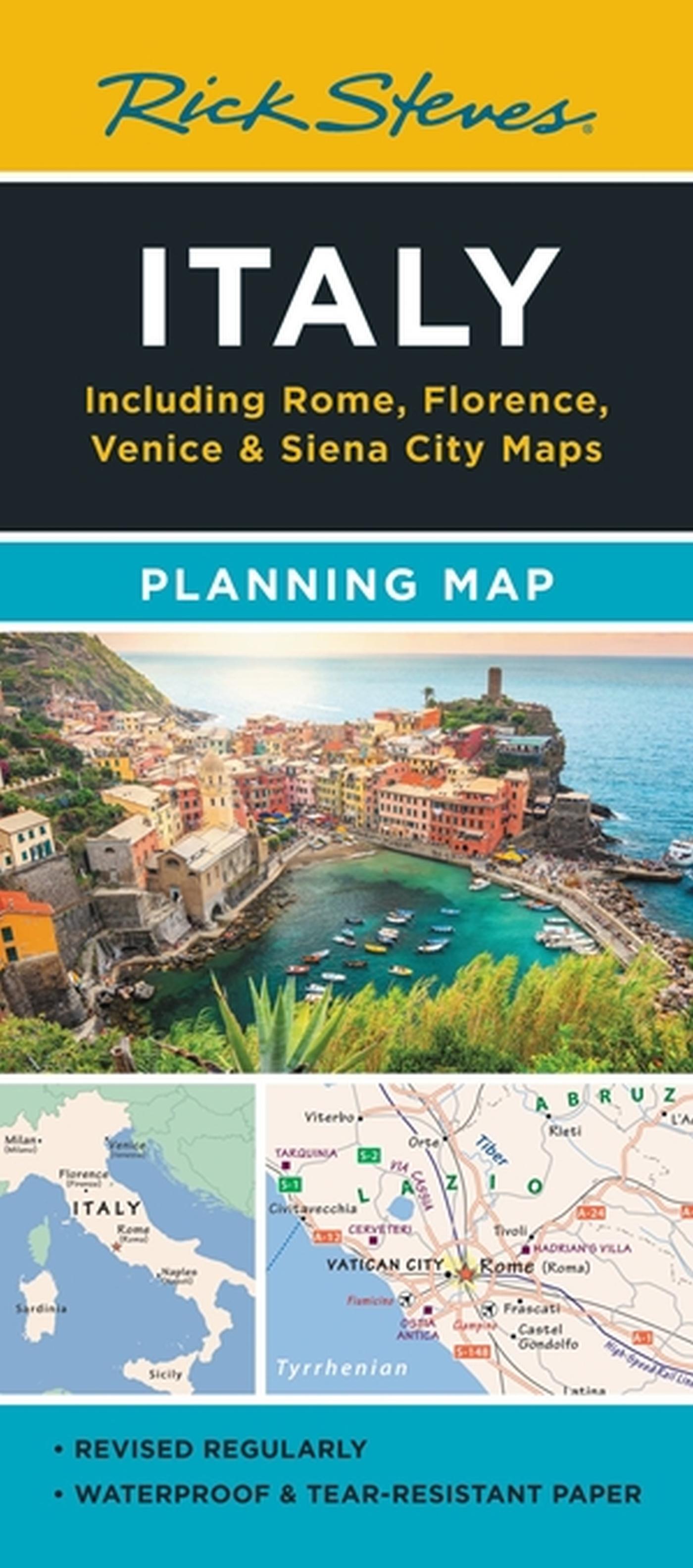 Vorderes Coverbild Rick Steves Italy Planning Map
