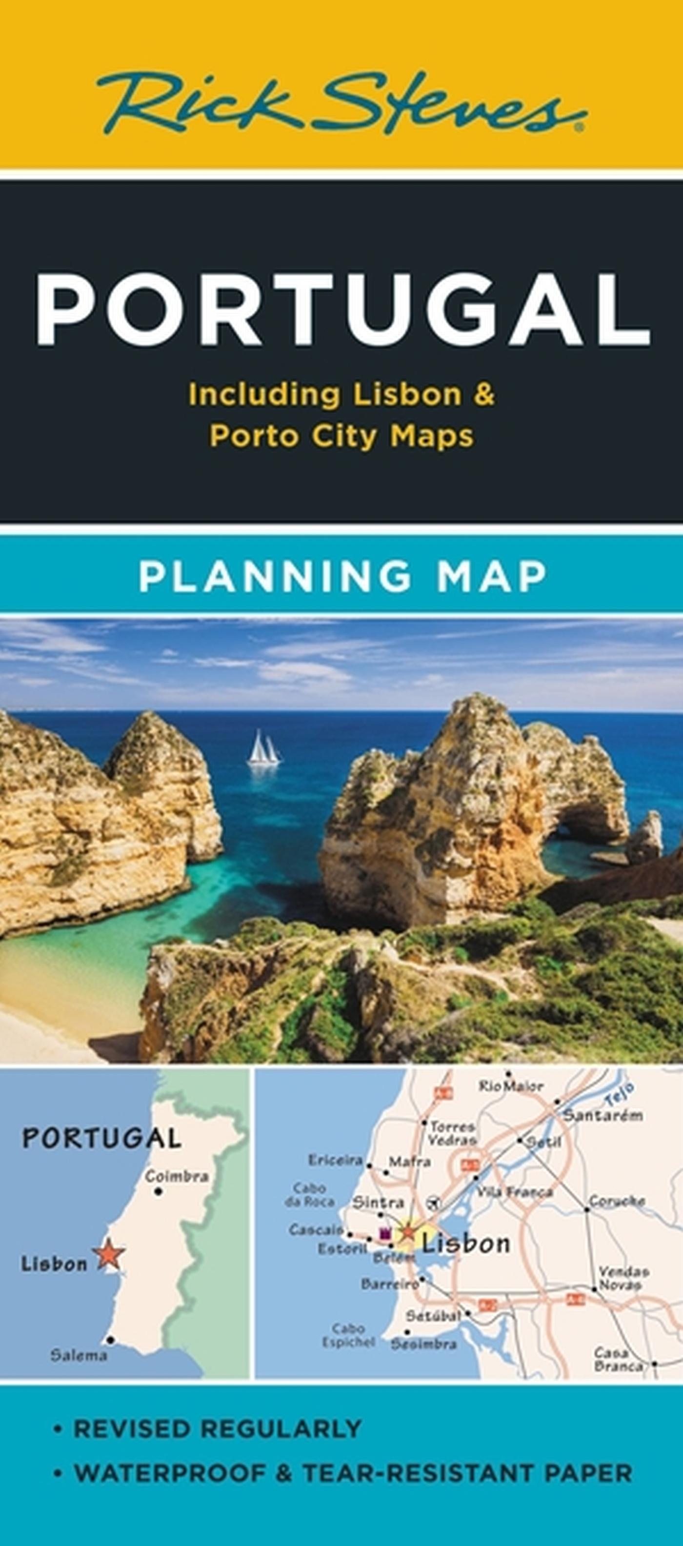 Vorderes Coverbild Rick Steves Portugal Planning Map