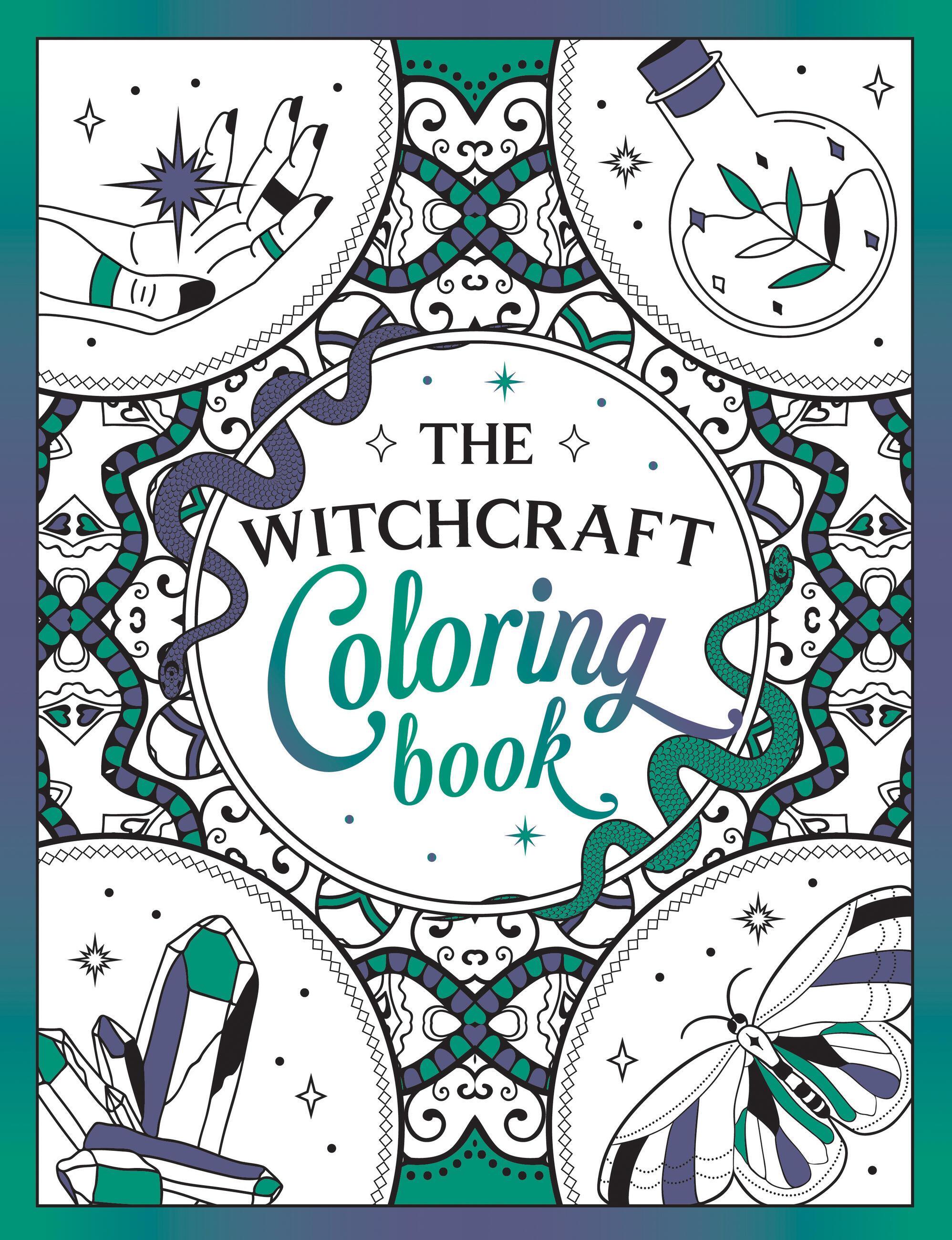 Vorderes Coverbild The Witchcraft Coloring Book