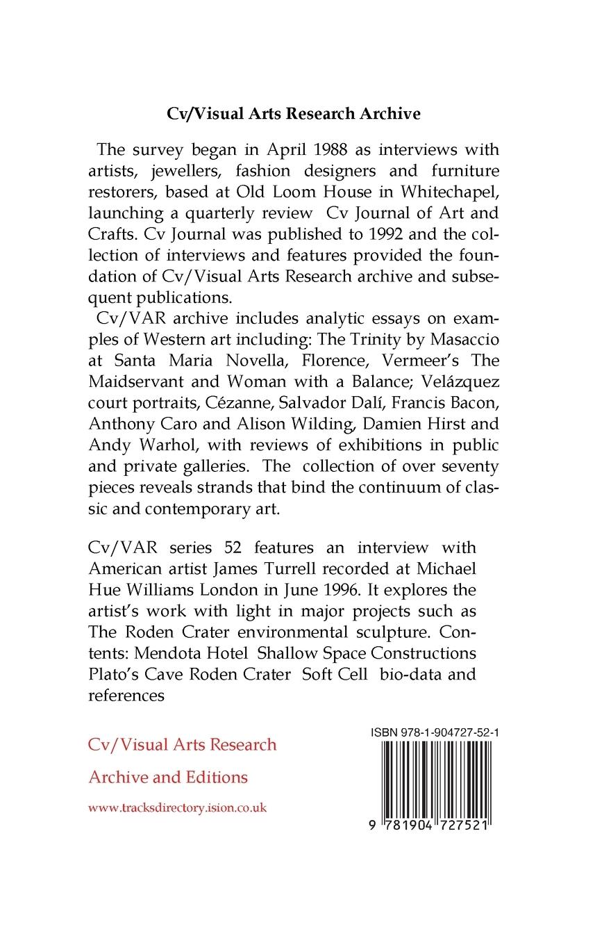 Rückseitencover James Turrell