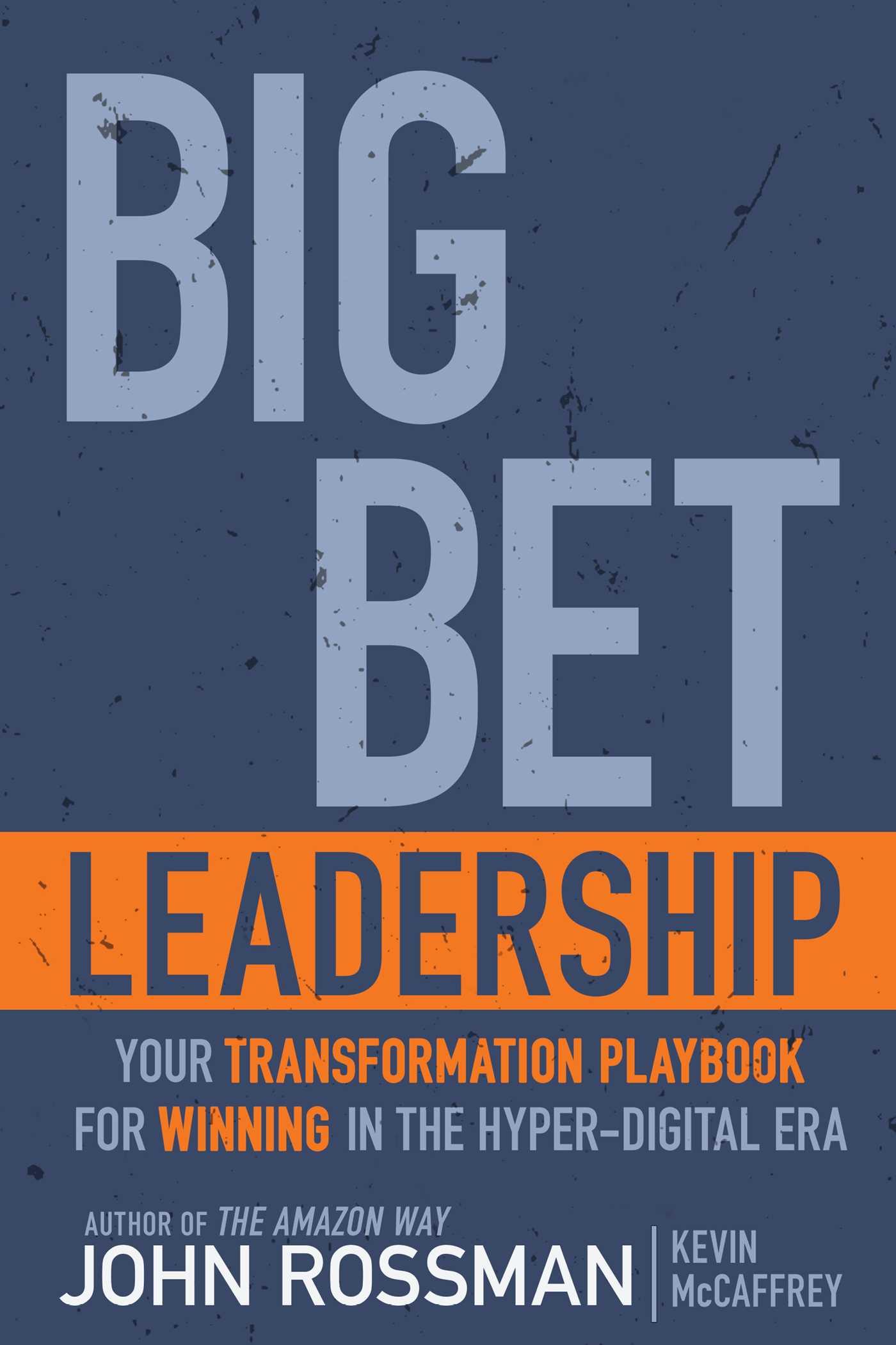 Vorderes Coverbild Big Bet Leadership