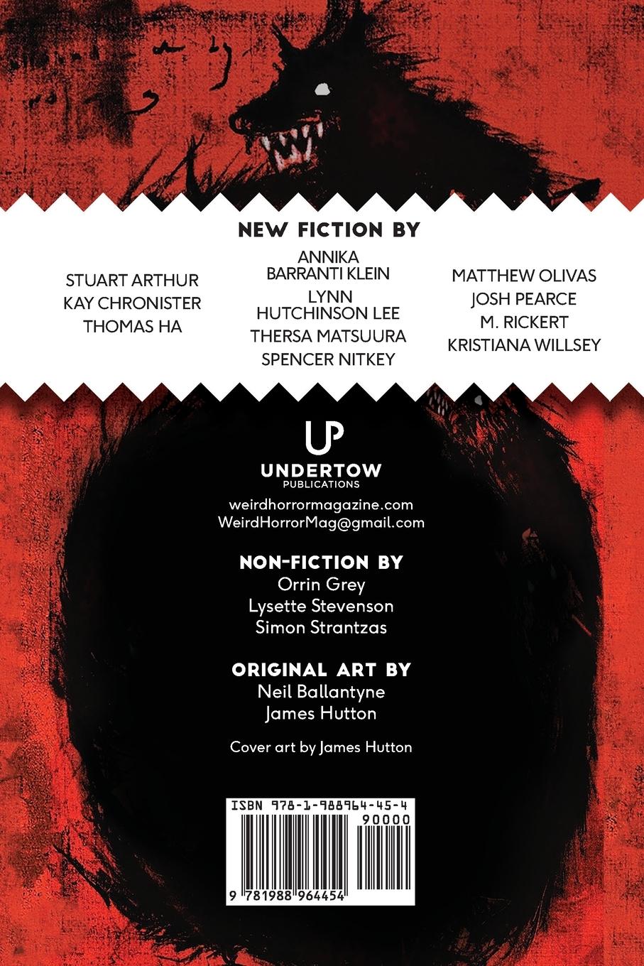 Rückseitencover Weird Horror #7