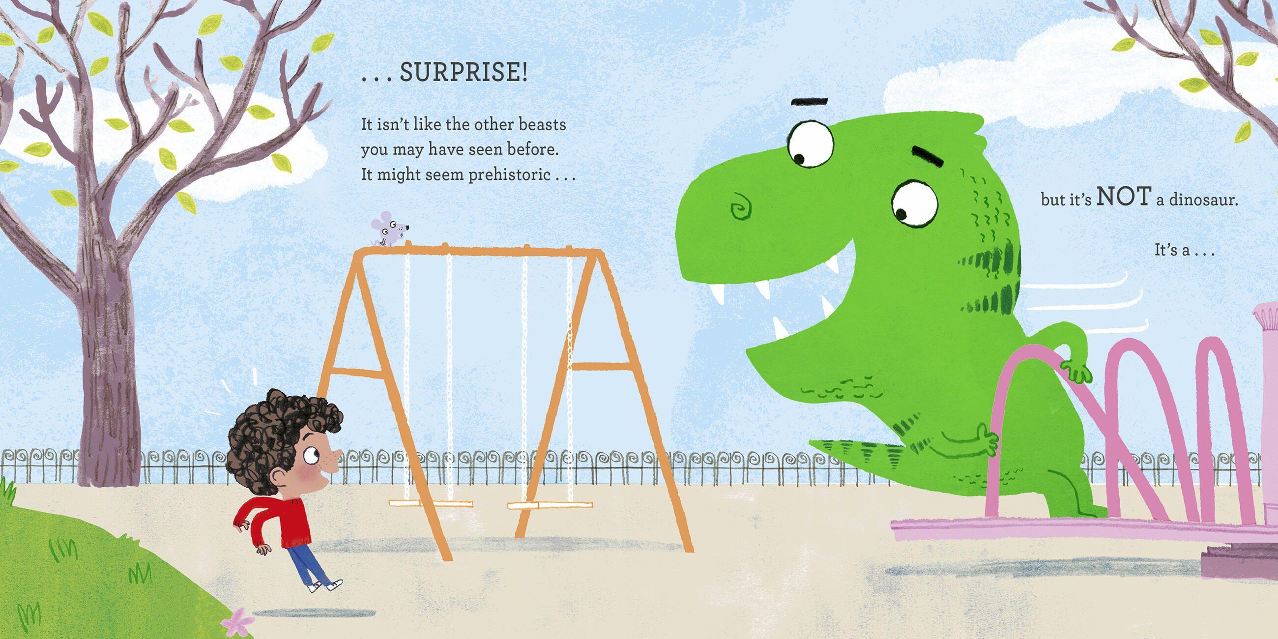 Beispielinhalt (Bild) This Is Not a Dinosaur!