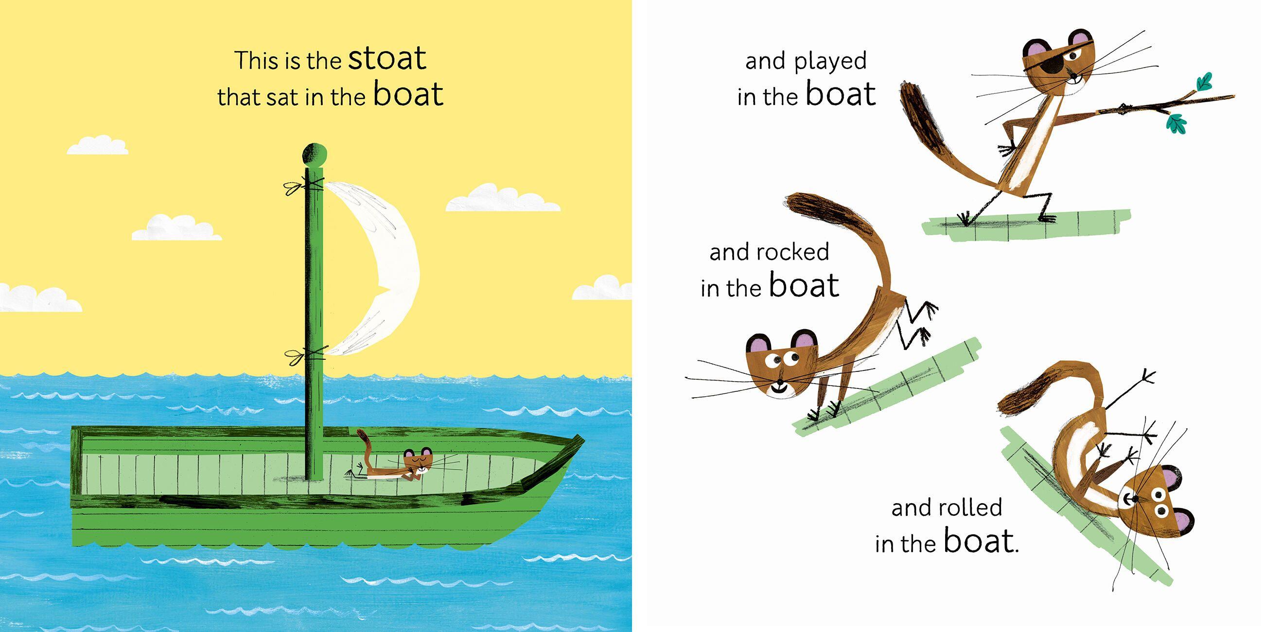 Beispielinhalt (Bild) The Goat and the Stoat and the Boat