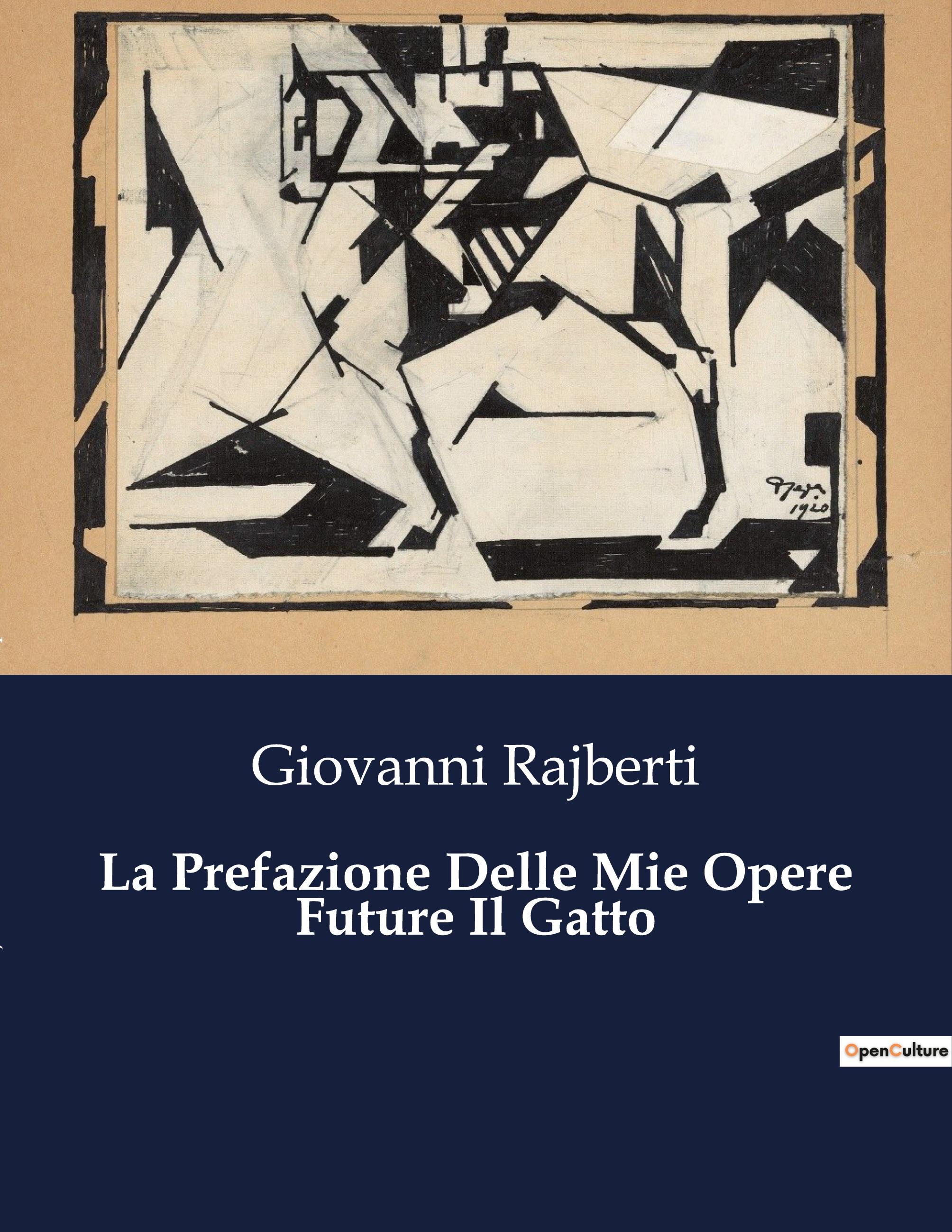 Vorderes Coverbild La Prefazione Delle Mie Opere Future Il Gatto