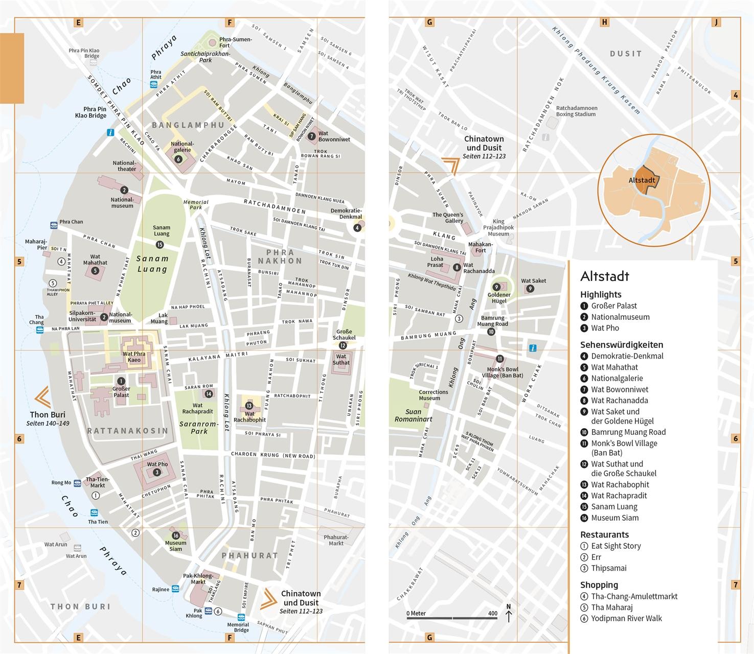 Beispielinhalt (Bild) Vis-à-Vis Reiseführer Thailand
