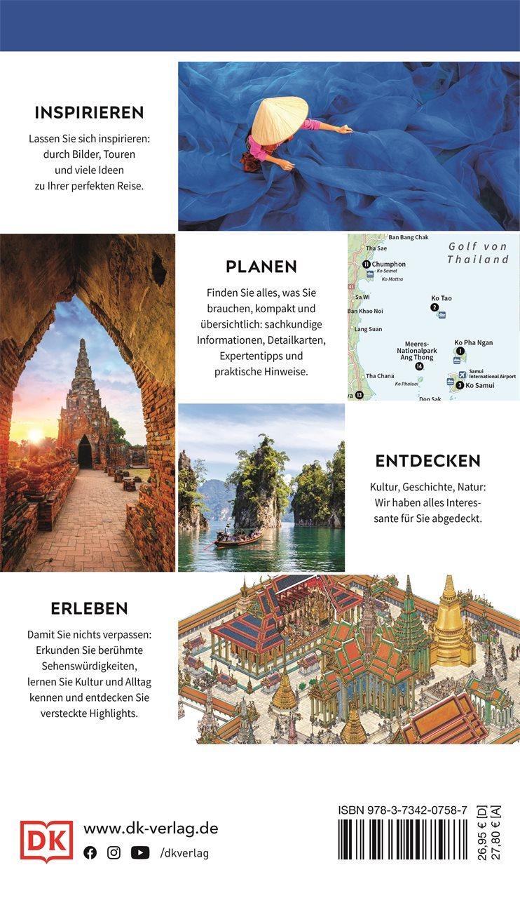 Rückseitencover Vis-à-Vis Reiseführer Thailand