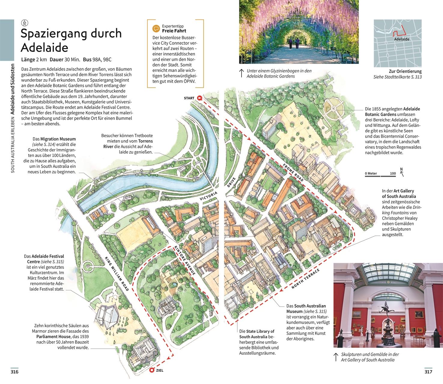 Beispielinhalt (Bild) Vis-à-Vis Reiseführer Australien