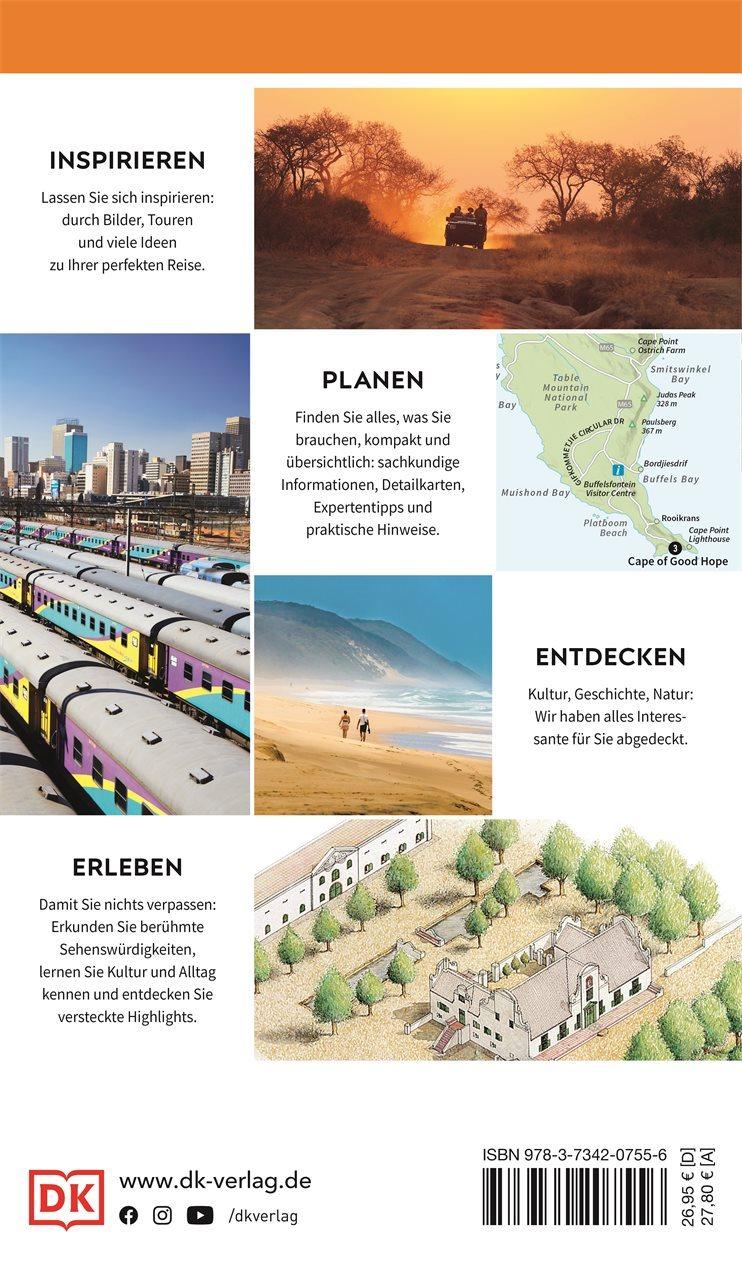Rückseitencover Vis-à-Vis Reiseführer Südafrika