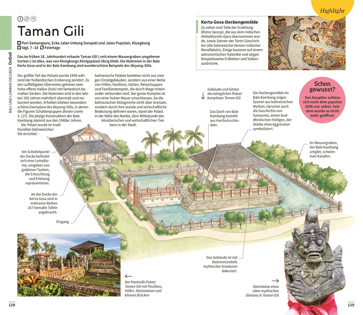 Beispielinhalt (Bild) Vis-à-Vis Reiseführer Bali & Lombok