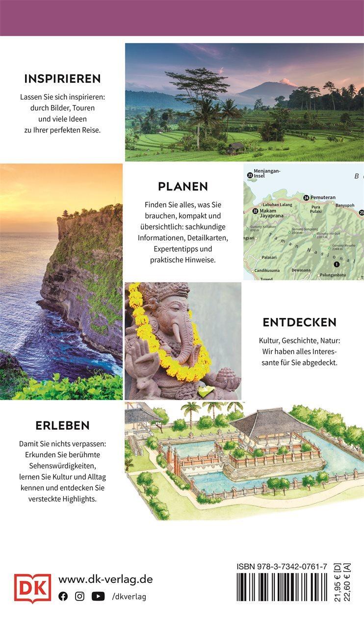 Rückseitencover Vis-à-Vis Reiseführer Bali & Lombok