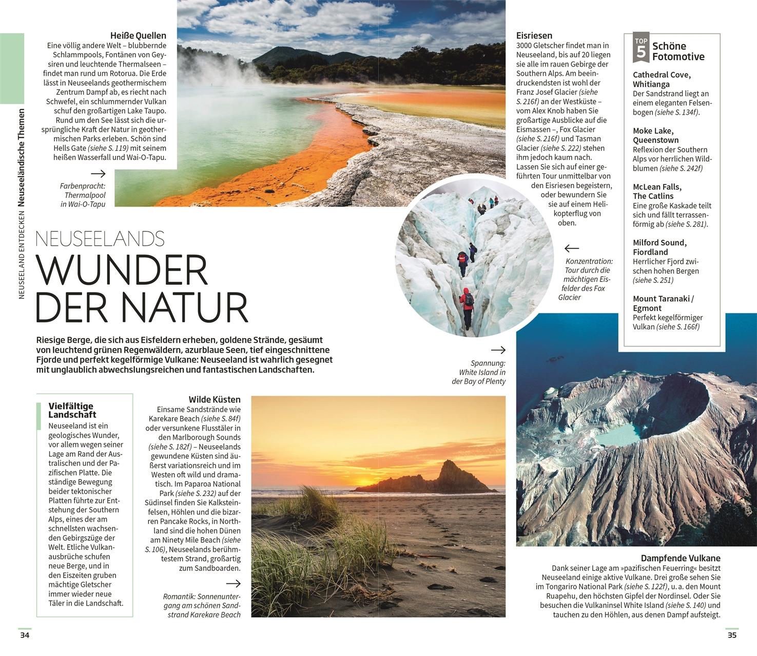 Beispielinhalt (Bild) Vis-à-Vis Reiseführer Neuseeland