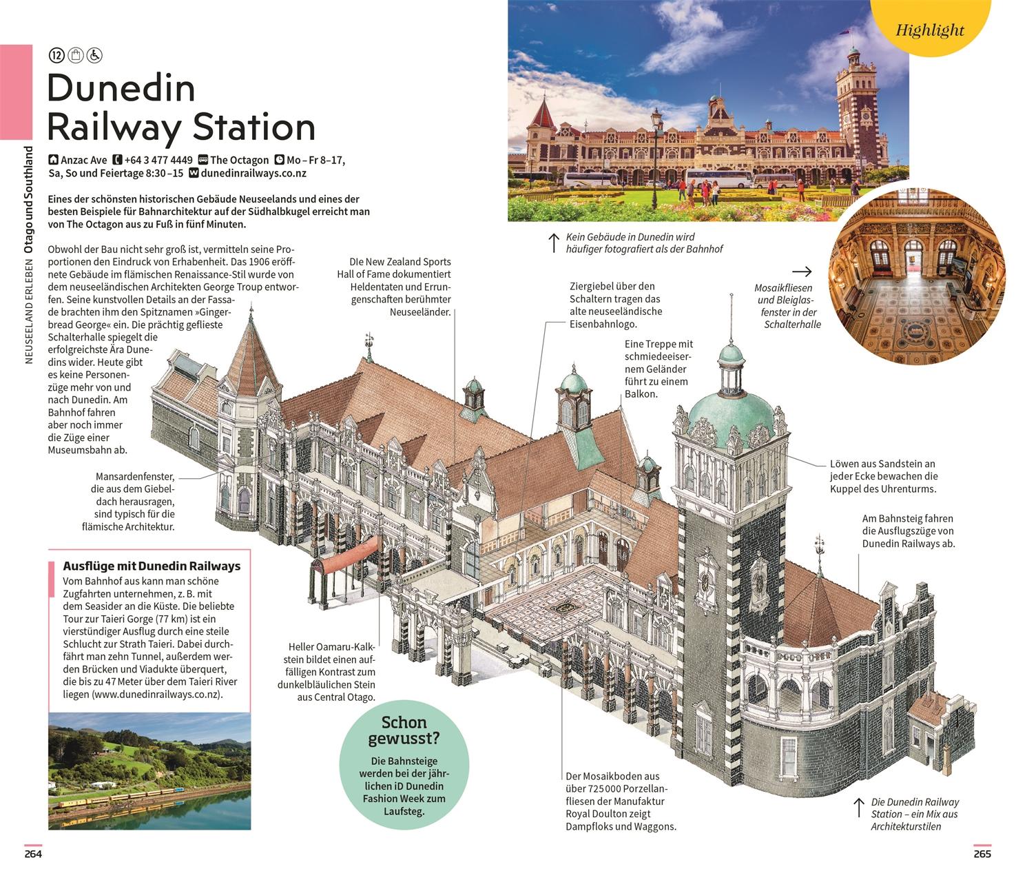 Beispielinhalt (Bild) Vis-à-Vis Reiseführer Neuseeland