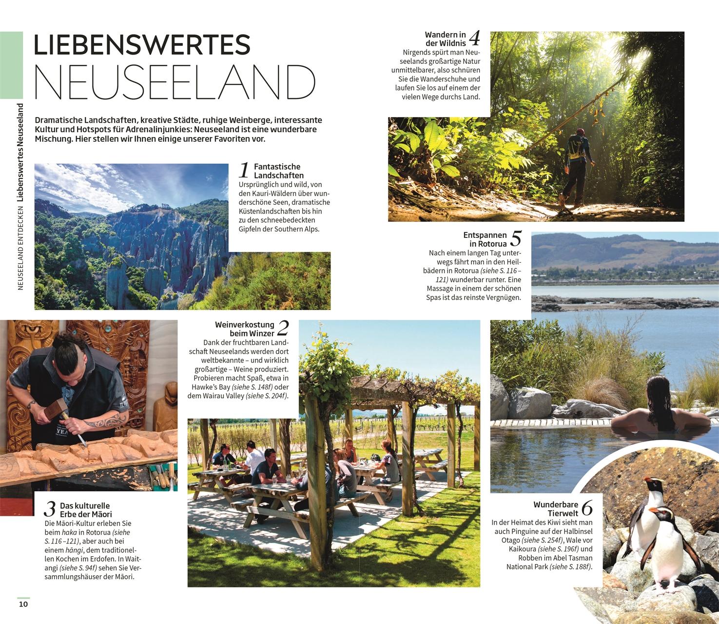 Beispielinhalt (Bild) Vis-à-Vis Reiseführer Neuseeland