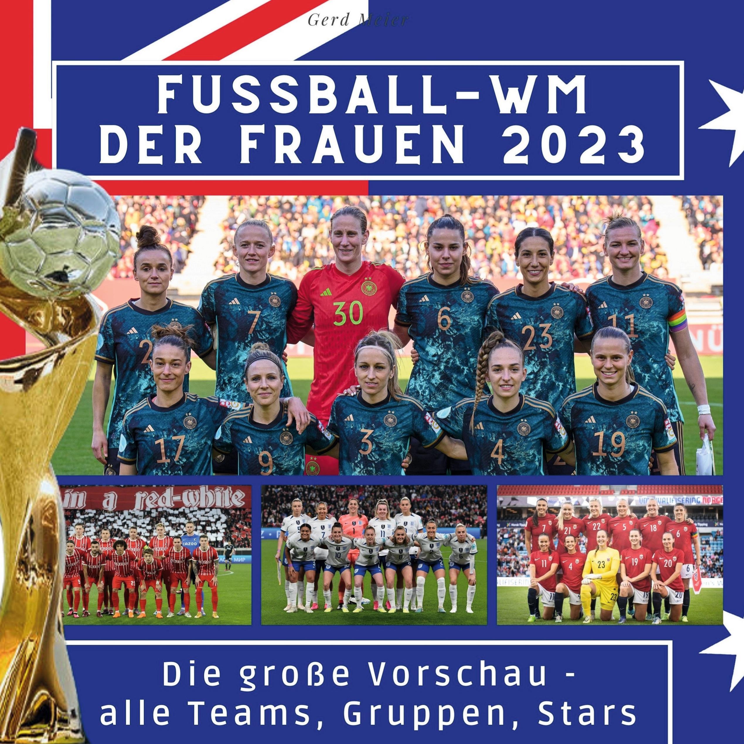 Vorderes Coverbild Fußball-WM der Frauen 2023 in Australien und Neuseeland