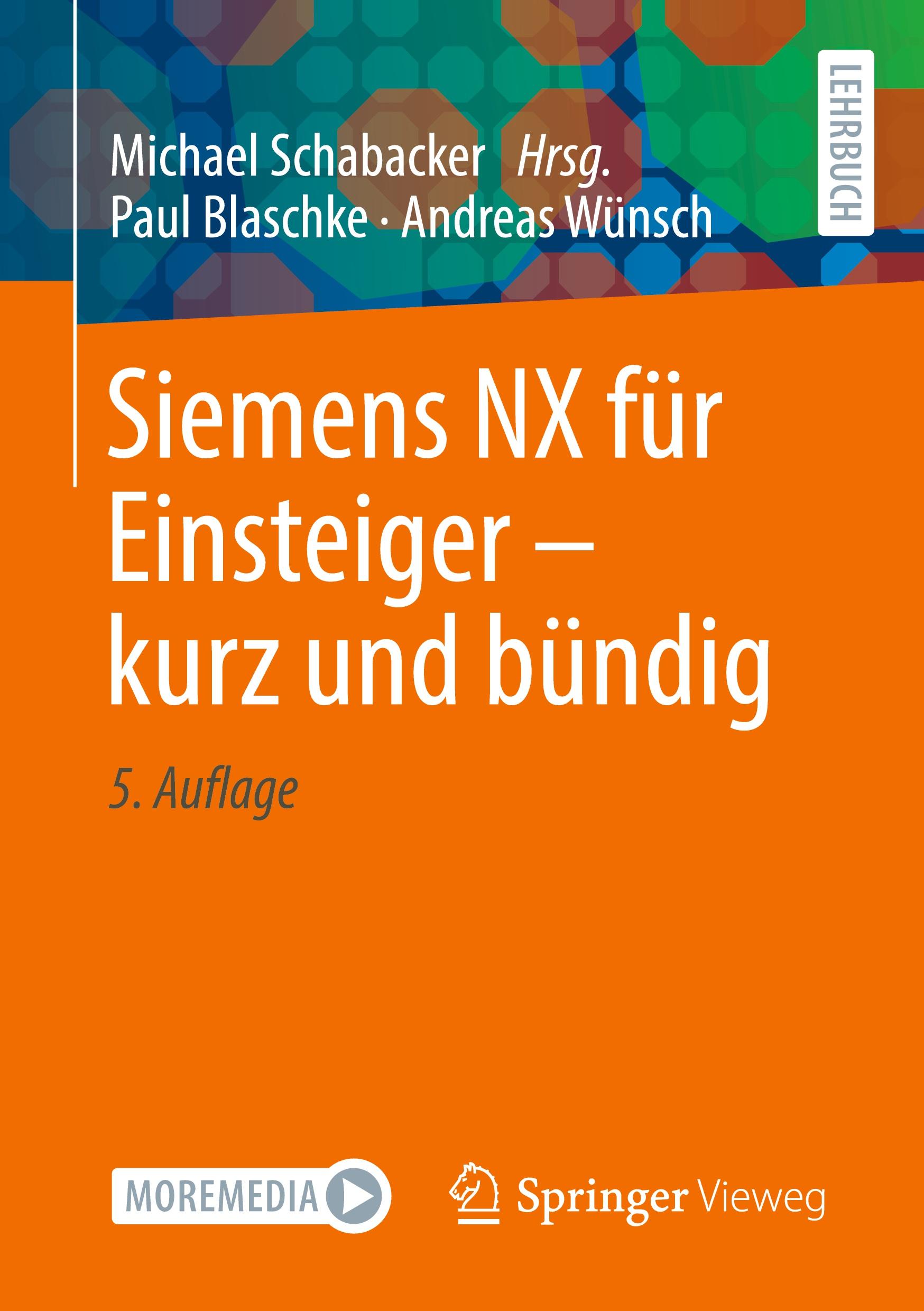 Vorderes Coverbild Siemens NX für Einsteiger - kurz und bündig