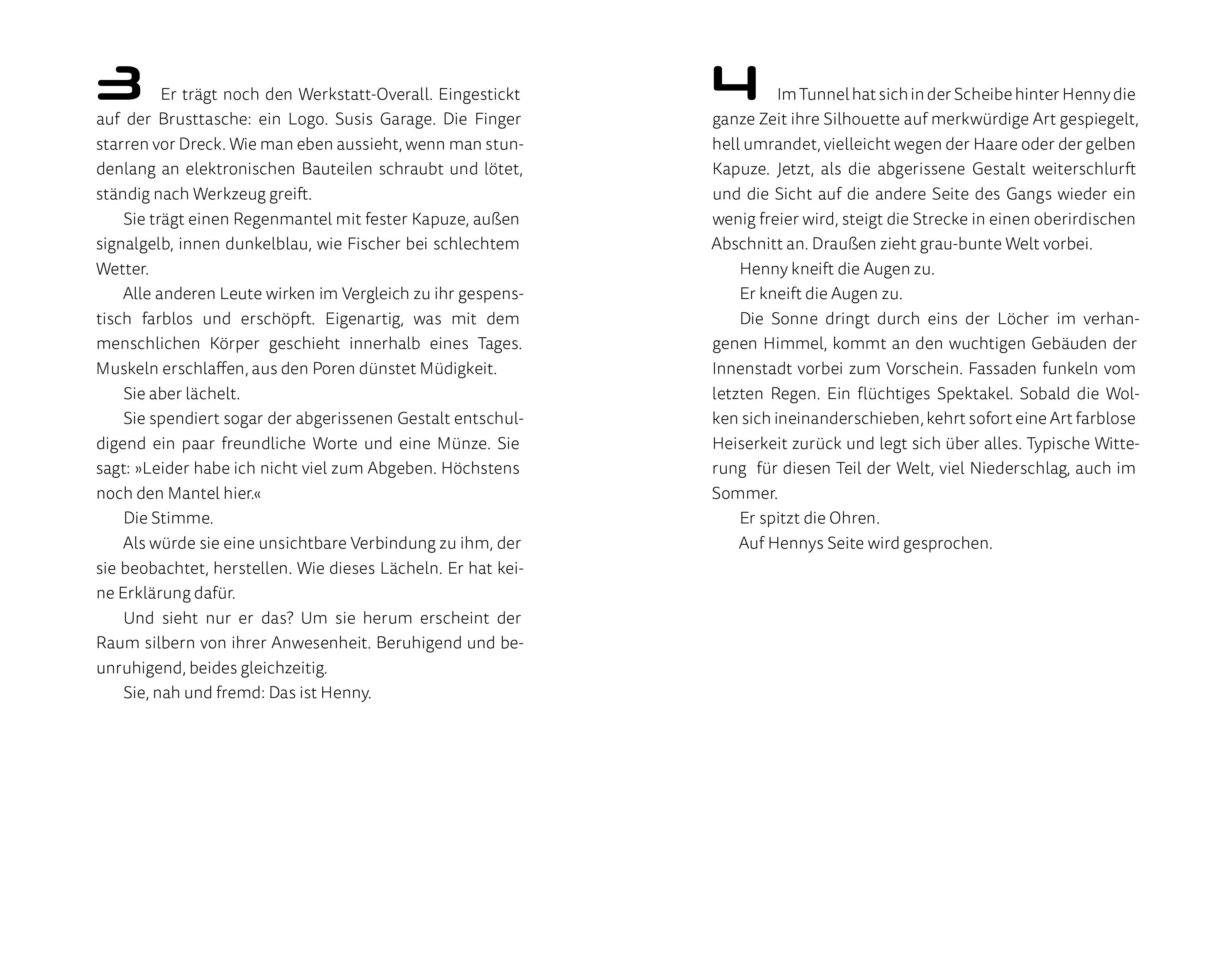 Beispielinhalt (Bild) Henny & Ponger