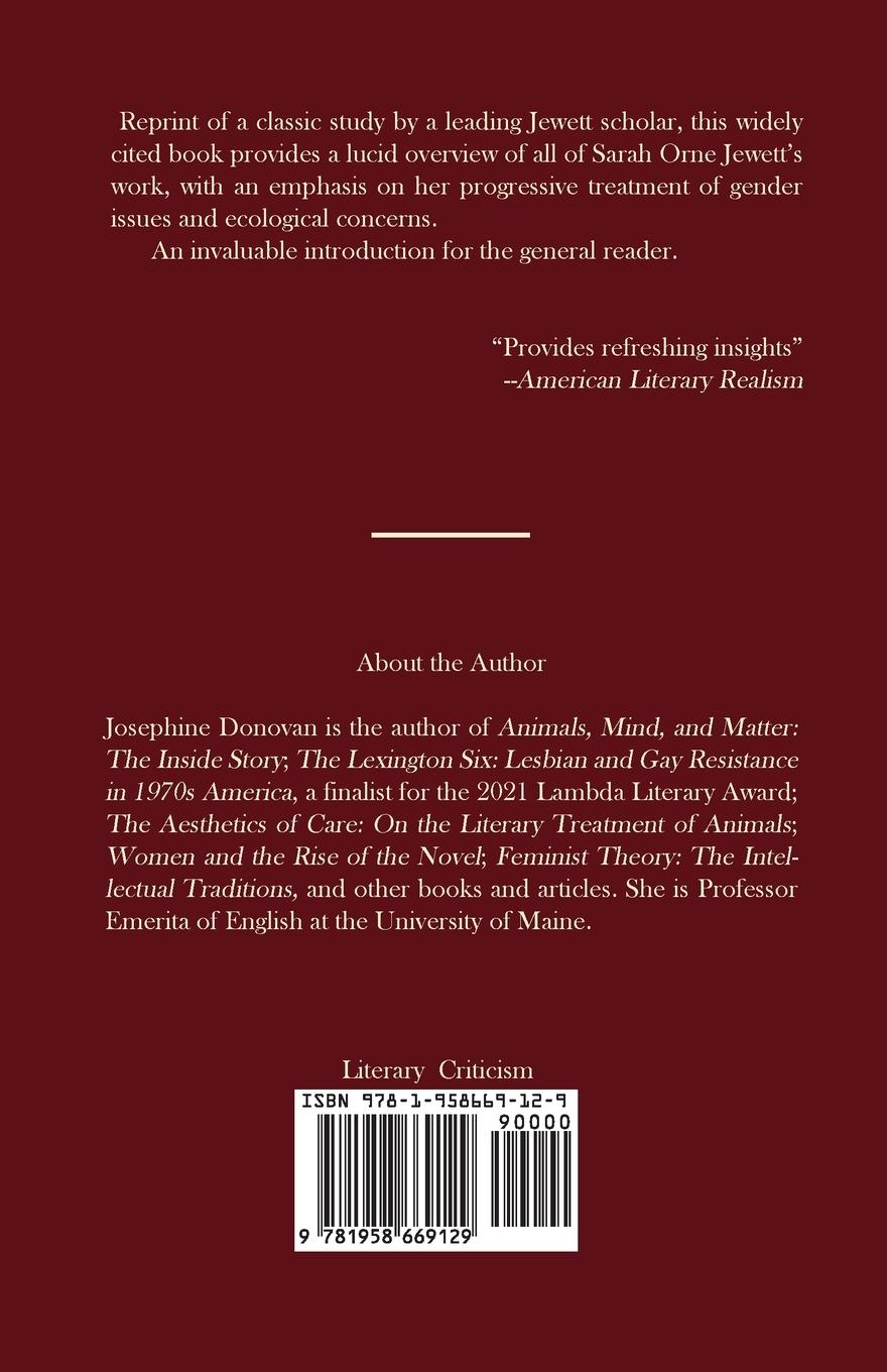 Rückseitencover Sarah Orne Jewett