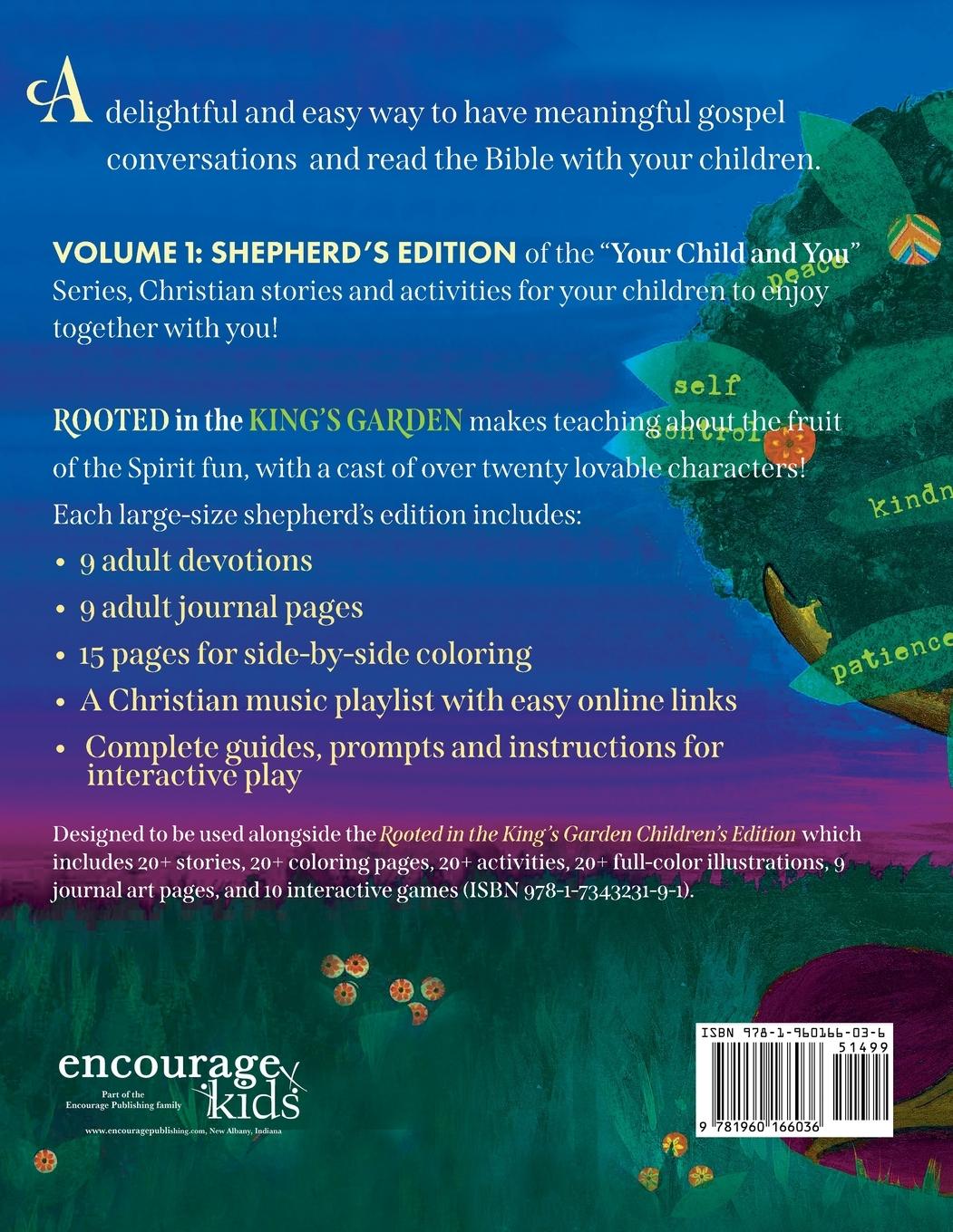 Rückseitencover Rooted in the King's Garden Shepherd's Edition