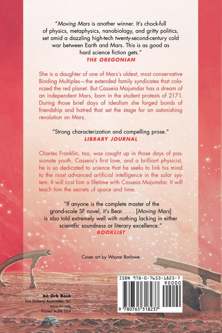 Rückseitencover Moving Mars