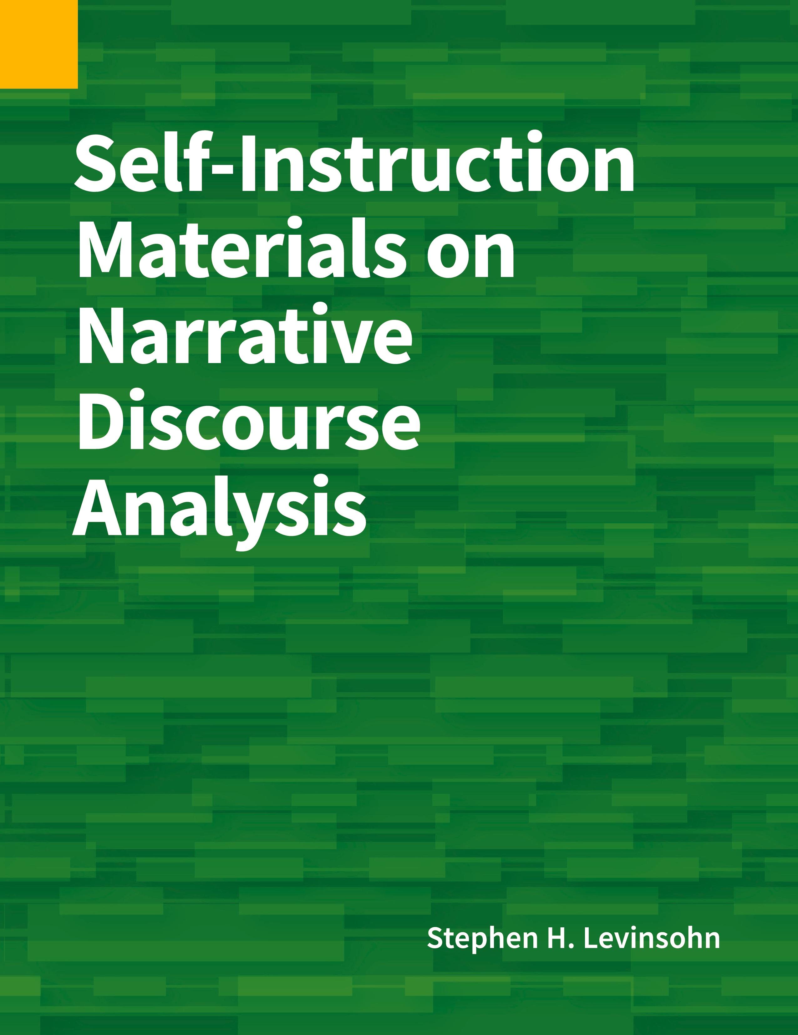 Vorderes Coverbild Self-Instruction Materials on Narrative Discourse Analysis