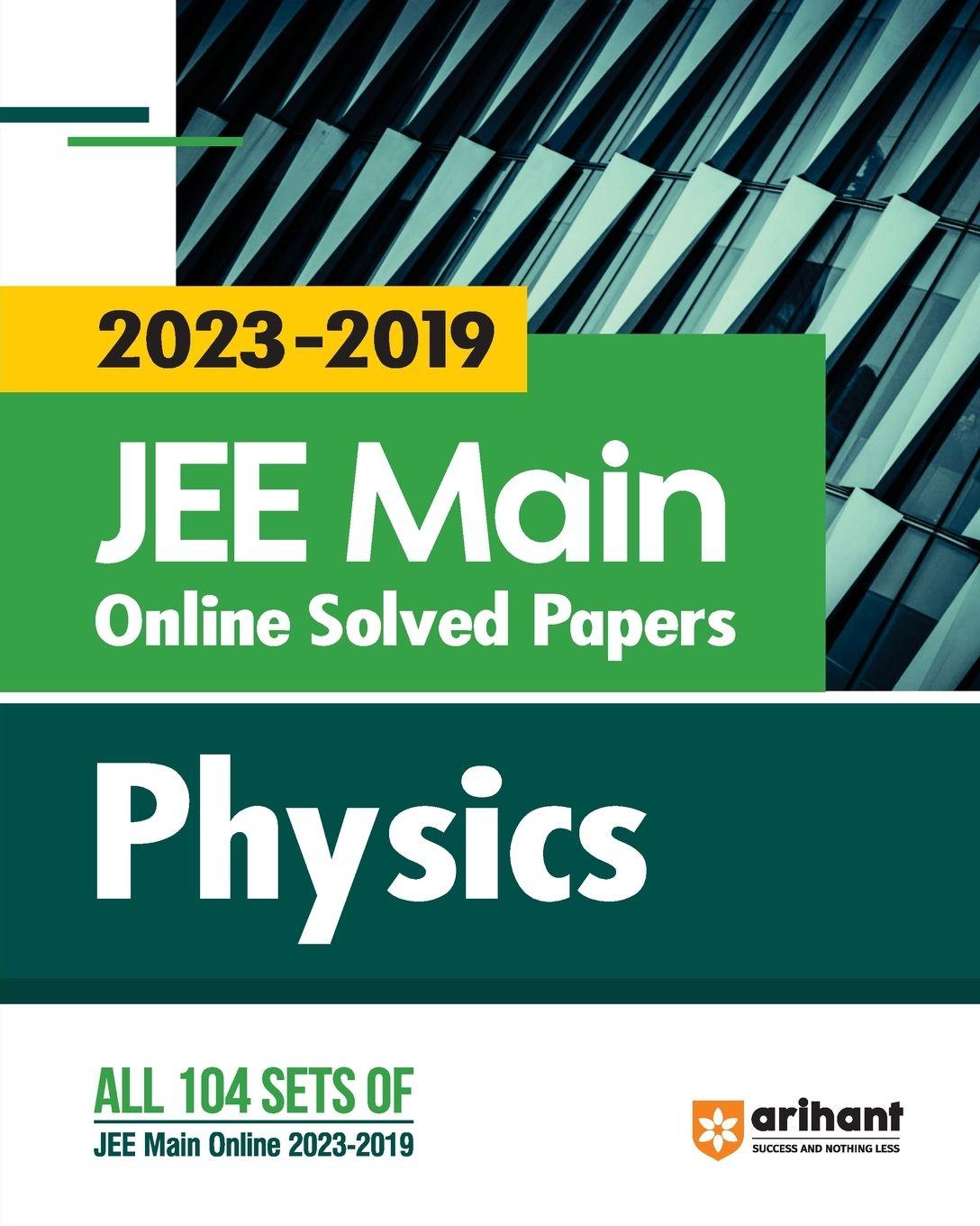 Vorderes Coverbild 2023 - 2019 JEE Main Online Solved Papers Physics