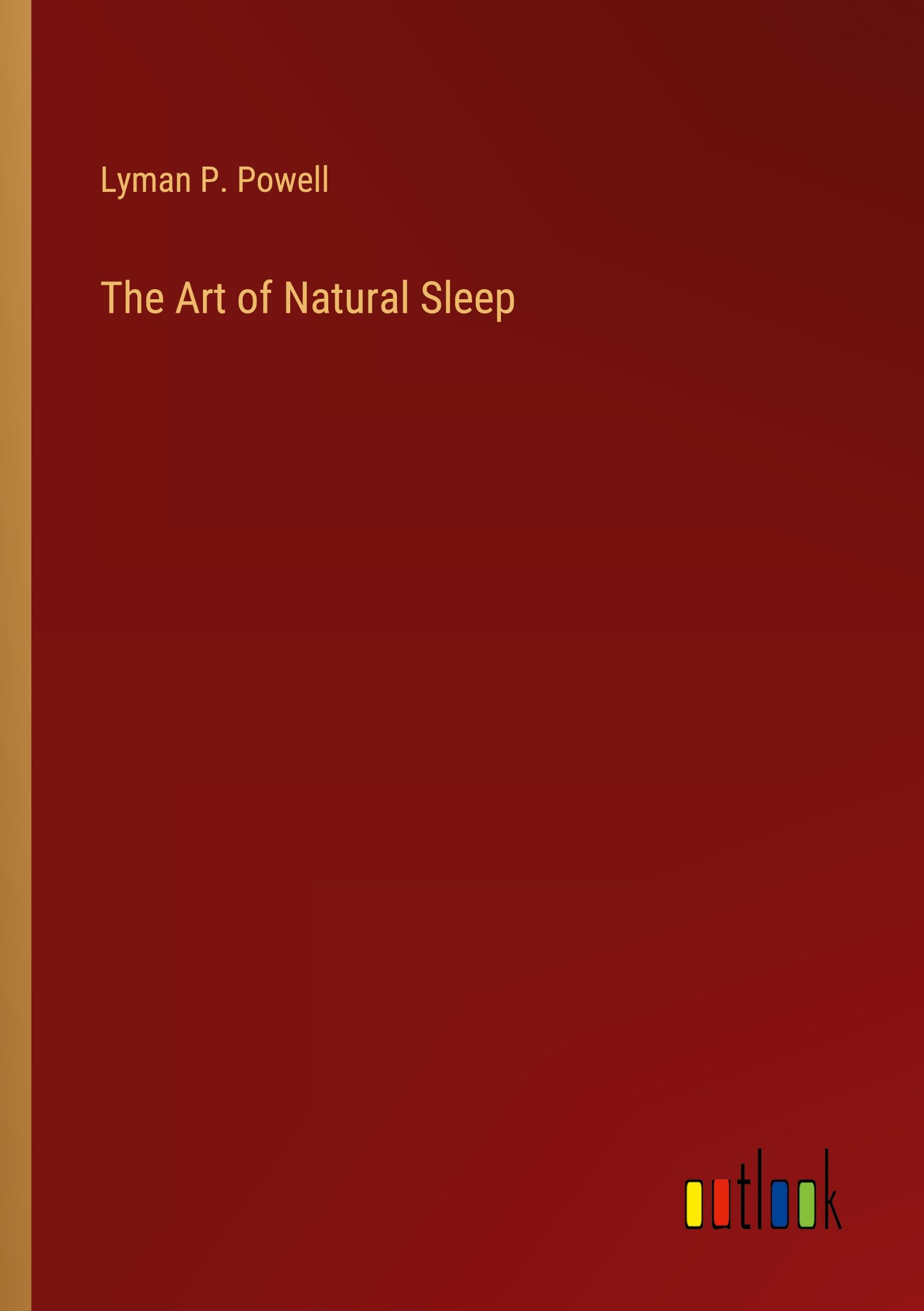 Vorderes Coverbild The Art of Natural Sleep