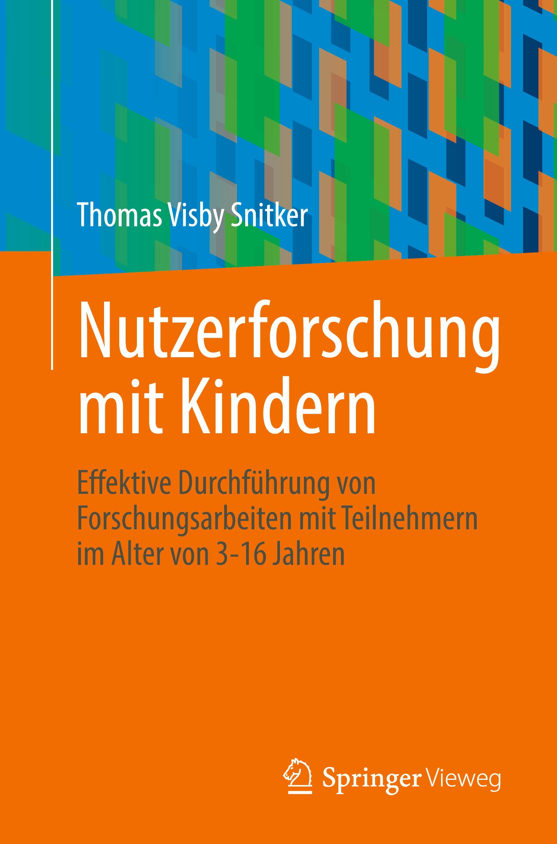 Vorderes Coverbild Nutzerforschung mit Kindern