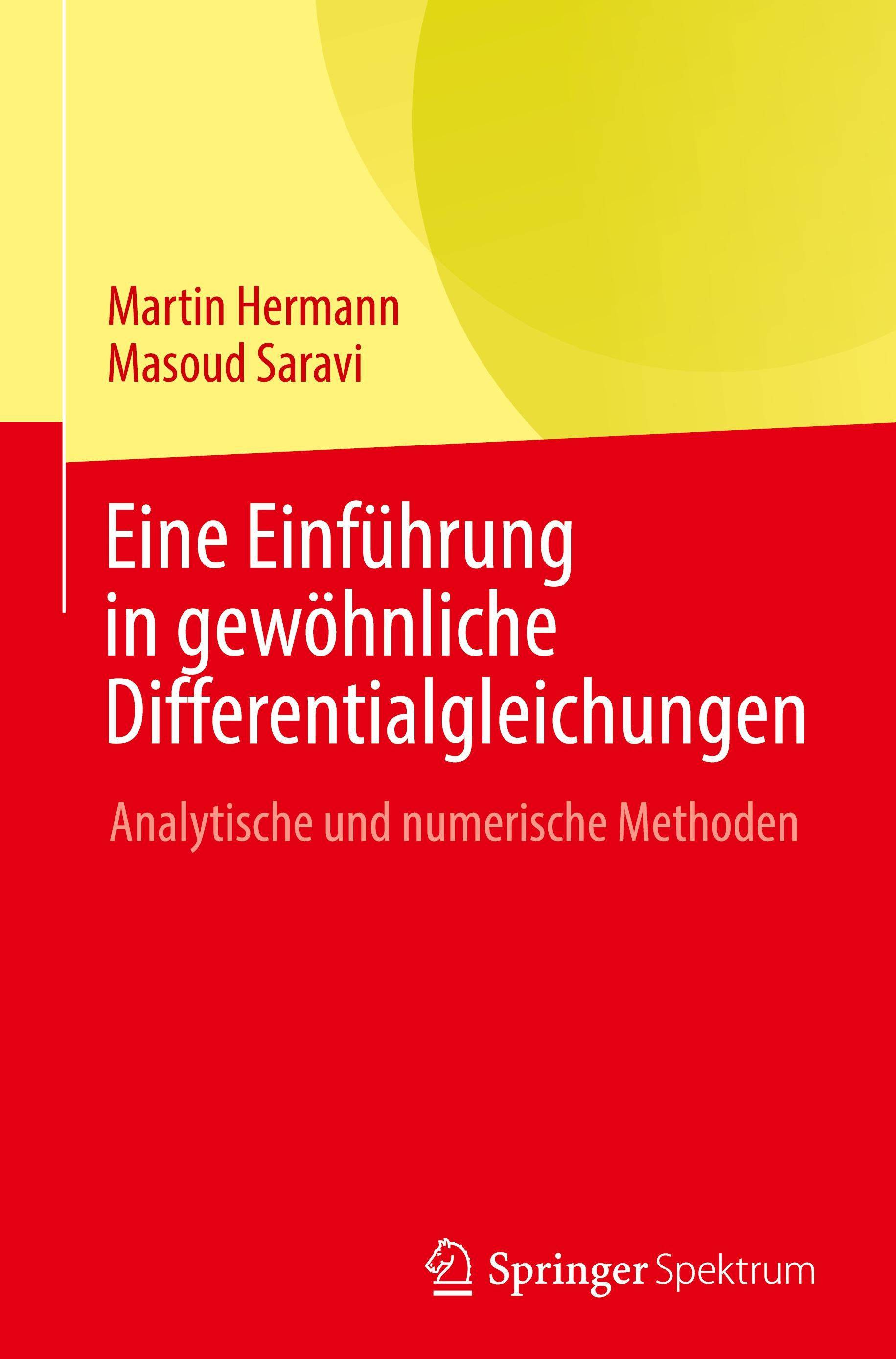 Vorderes Coverbild Eine Einführung in gewöhnliche Differentialgleichungen