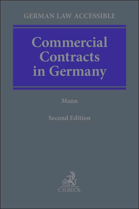 Vorderes Coverbild Commercial Contracts in Germany