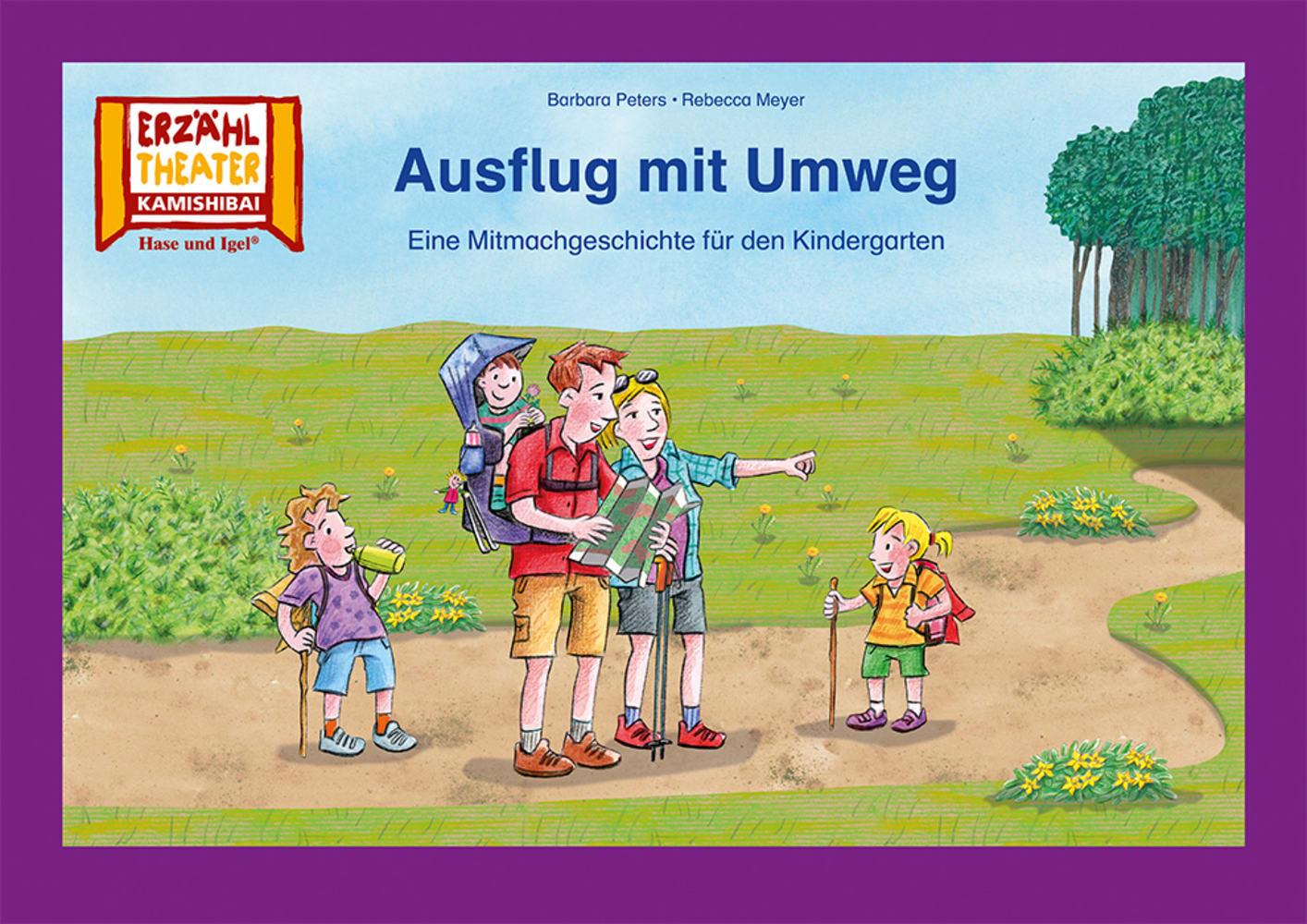 Vorderes Coverbild Ausflug mit Umweg / Kamishibai Bildkarten