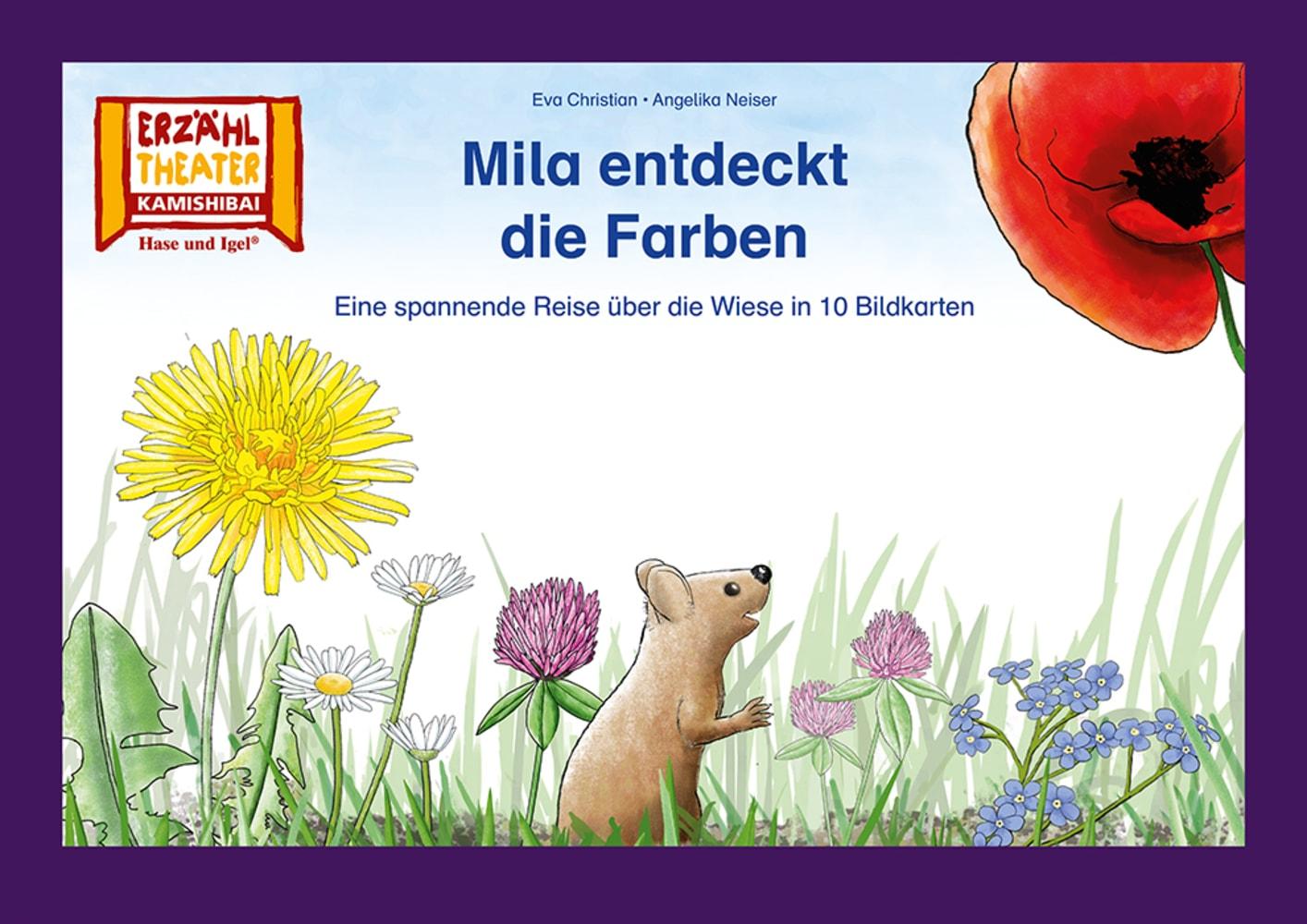 Vorderes Coverbild Mila entdeckt die Farben / Kamishibai Bildkarten
