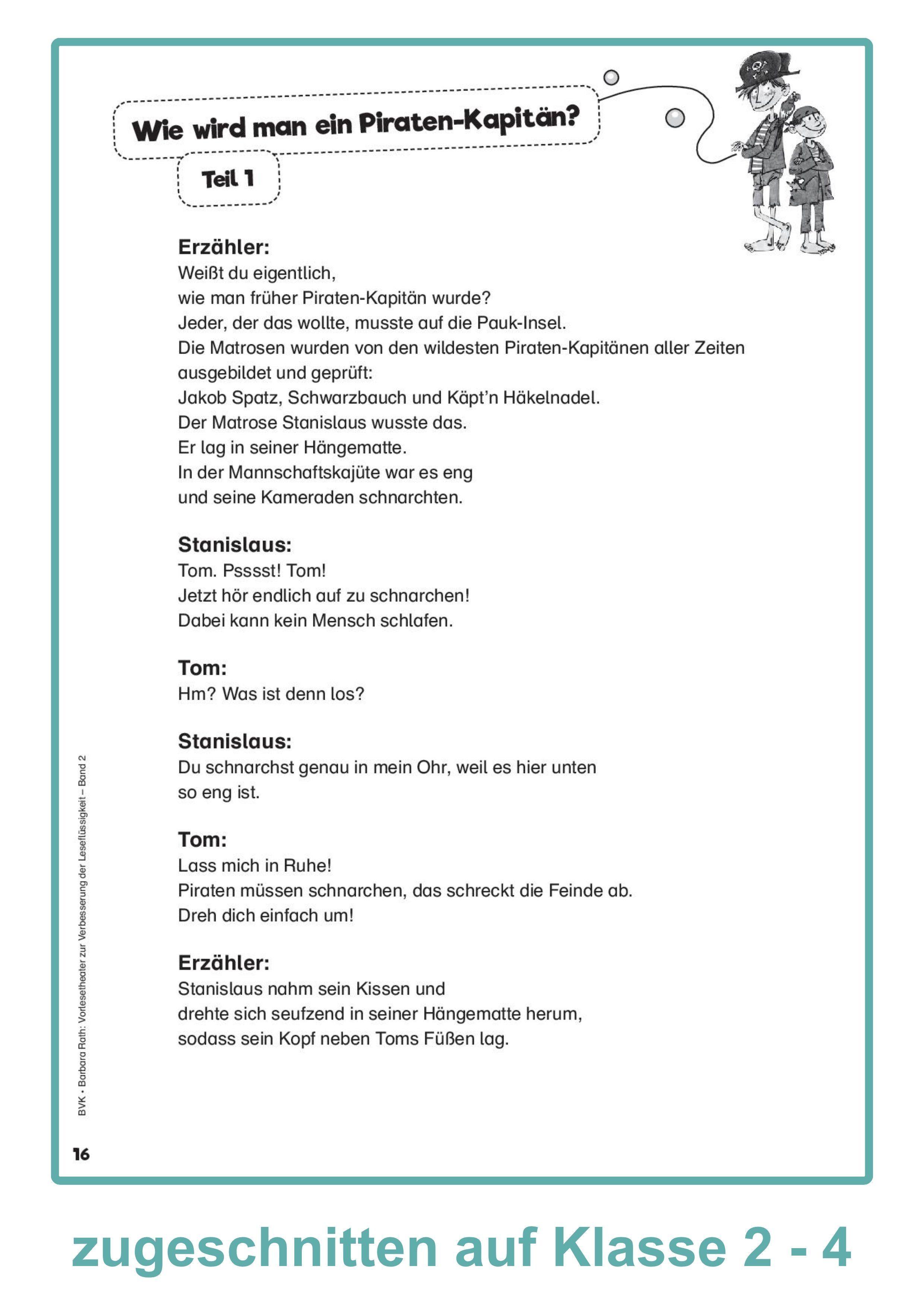 Beispielinhalt (Bild) Vorlesetheater Band 2