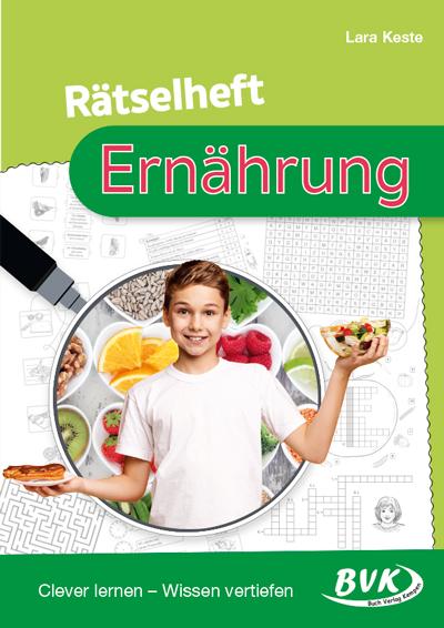 Vorderes Coverbild Rätselheft Ernährung