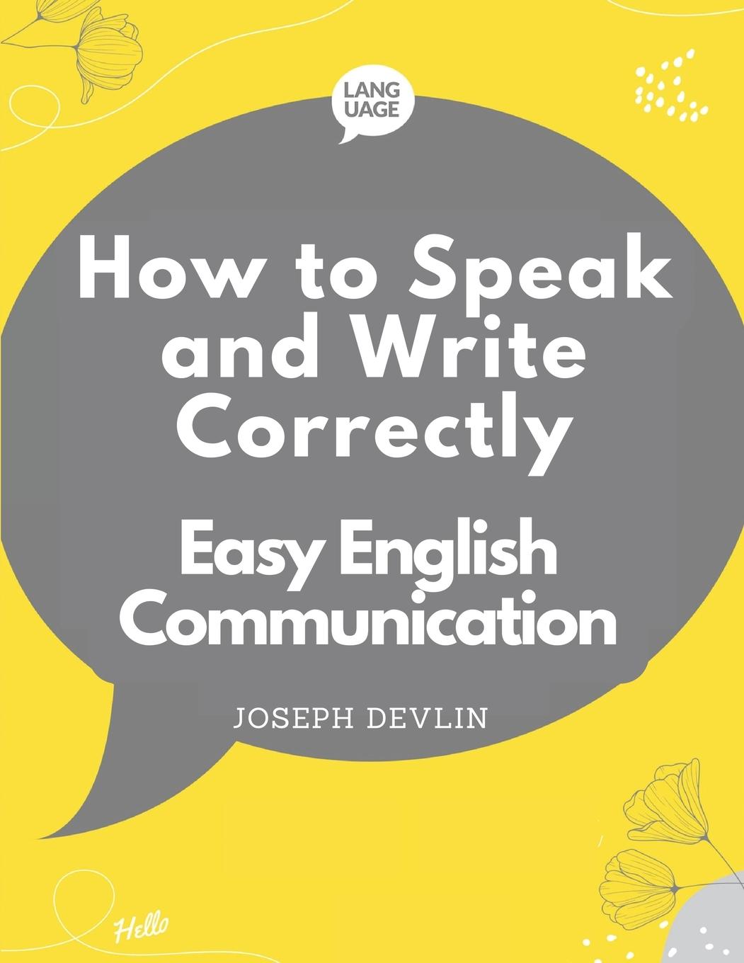 Vorderes Coverbild How to Speak and Write Correctly