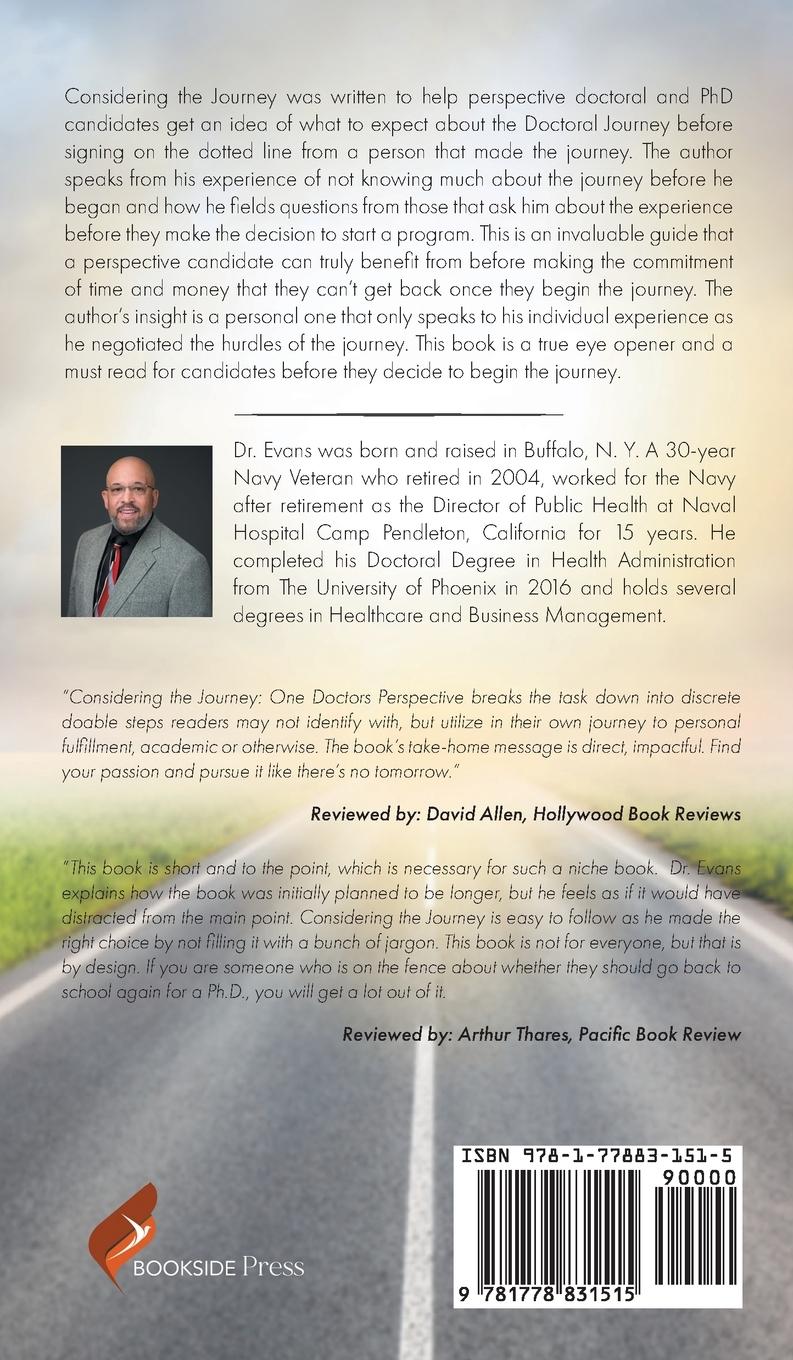 Rückseitencover Considering the Journey