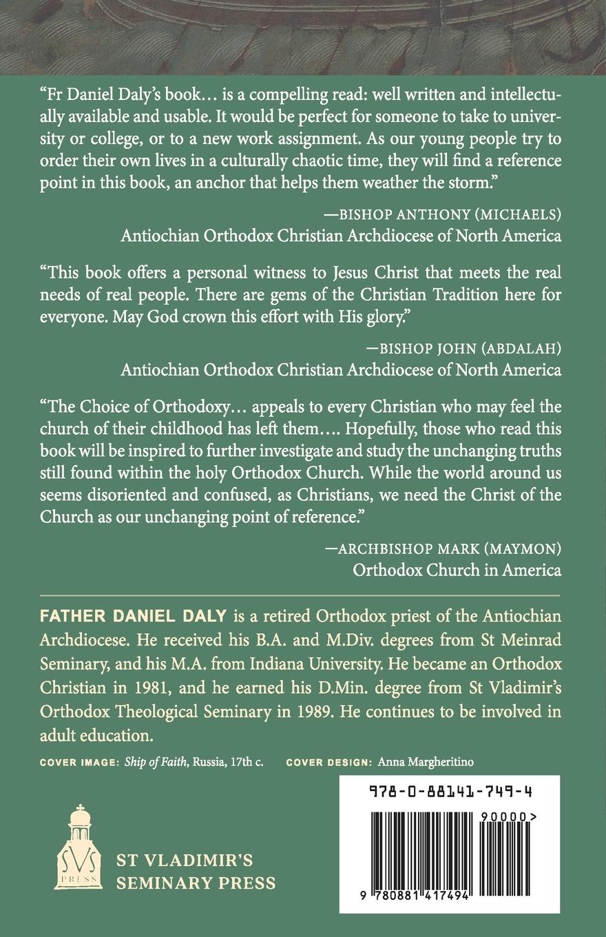 Rückseitencover The Choice of Orthodoxy