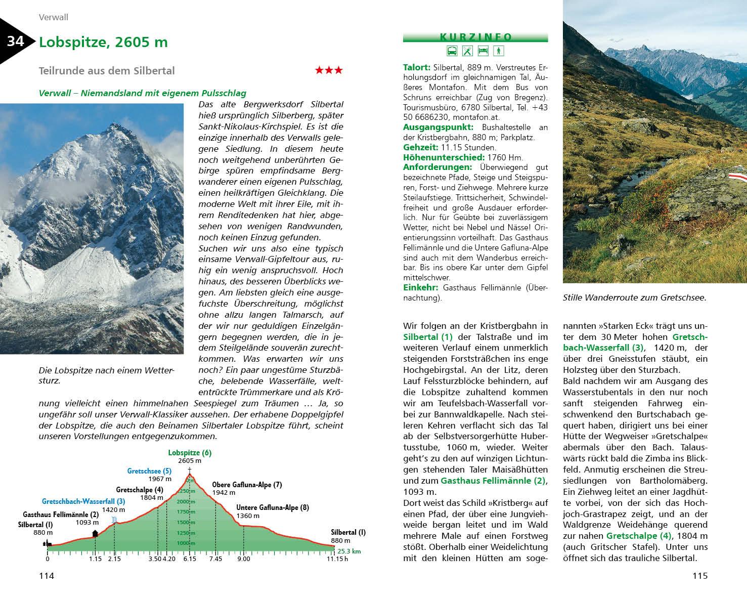 Beispielinhalt (Bild) Vorarlberg - Die schönsten Touren