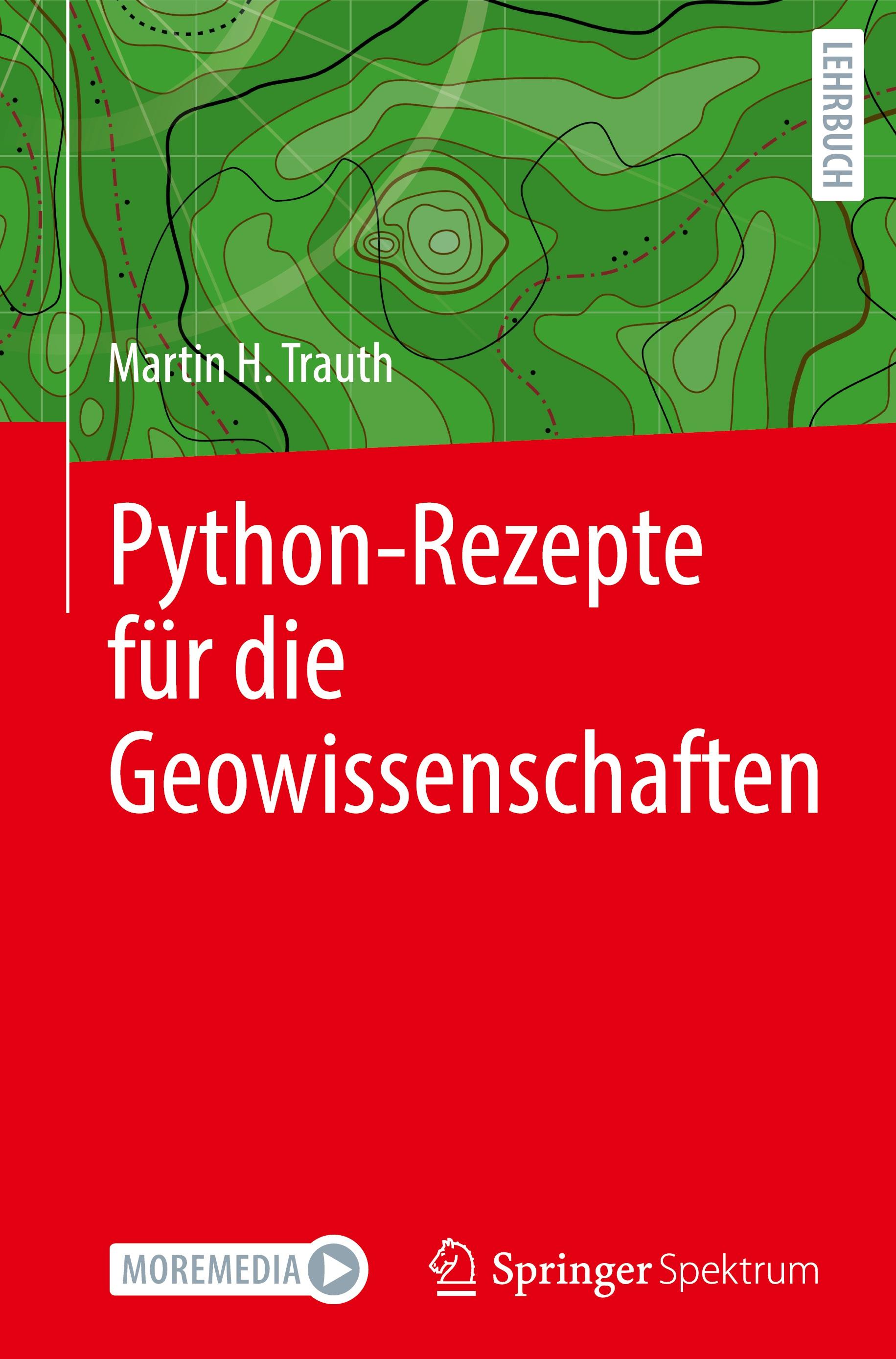 Vorderes Coverbild Python-Rezepte für die Geowissenschaften