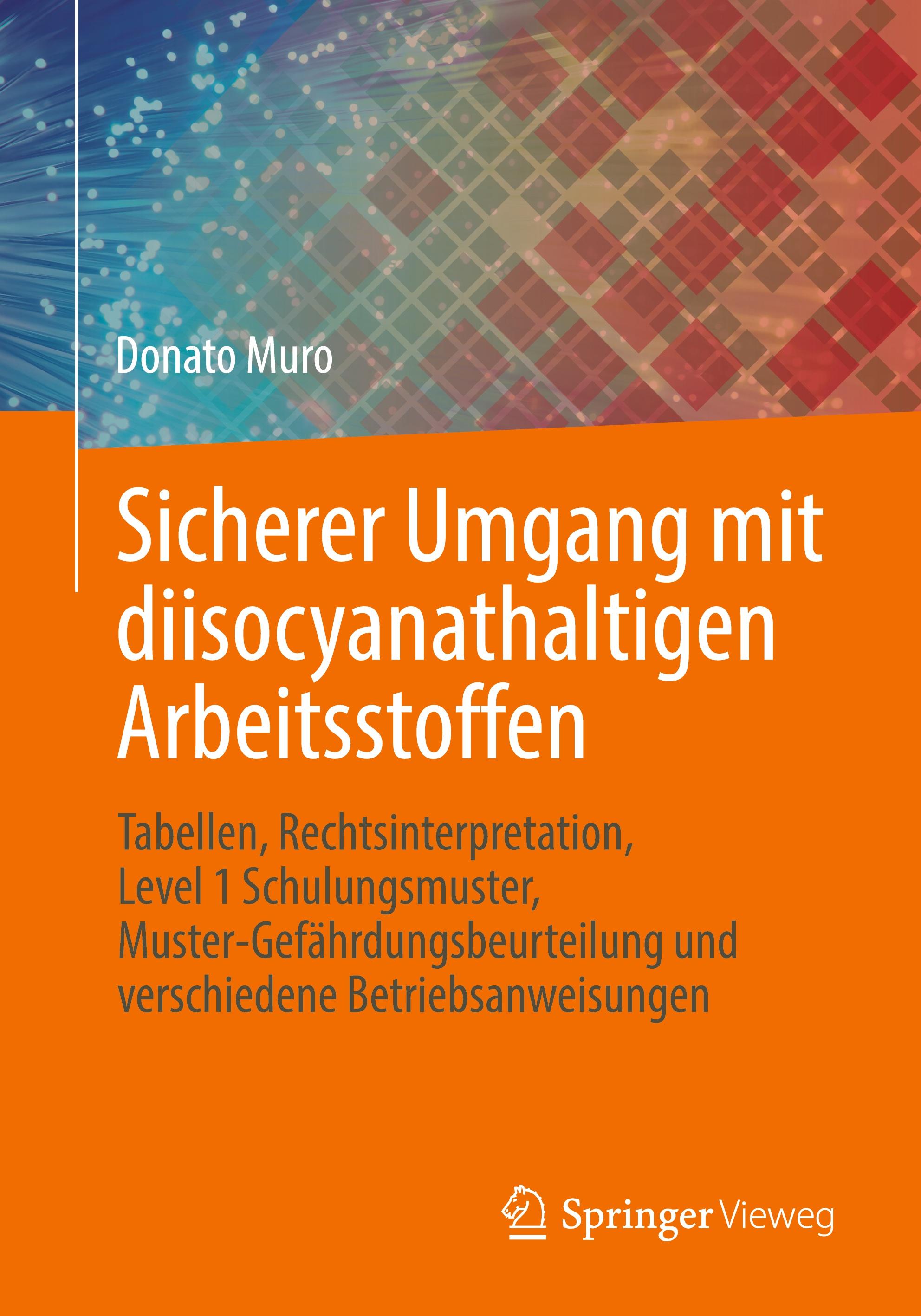 Vorderes Coverbild Sicherer Umgang mit diisocyanathaltigen Arbeitsstoffen