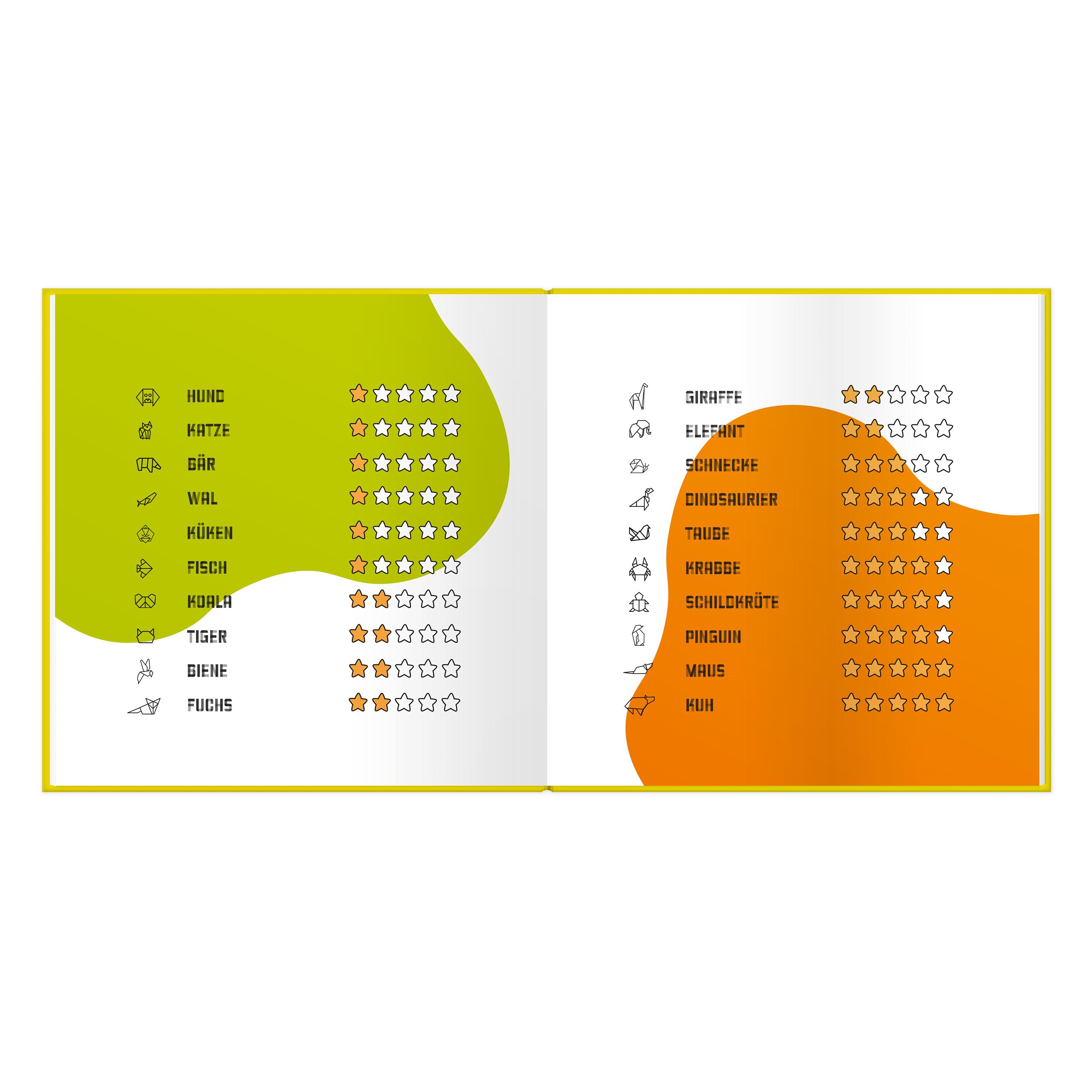 Beispielinhalt (Bild) Origami für Kinder